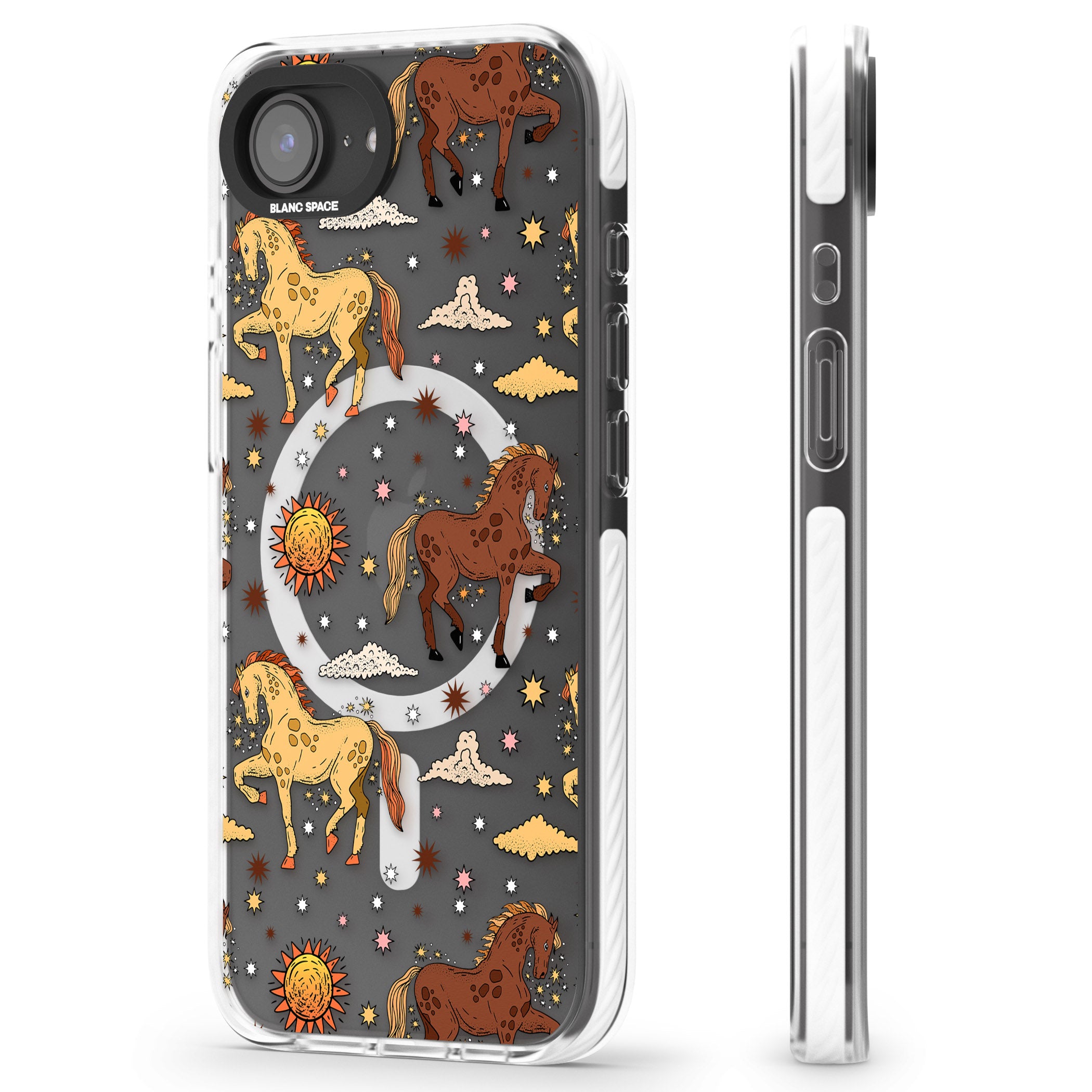 Boho Celestial Wild Horses