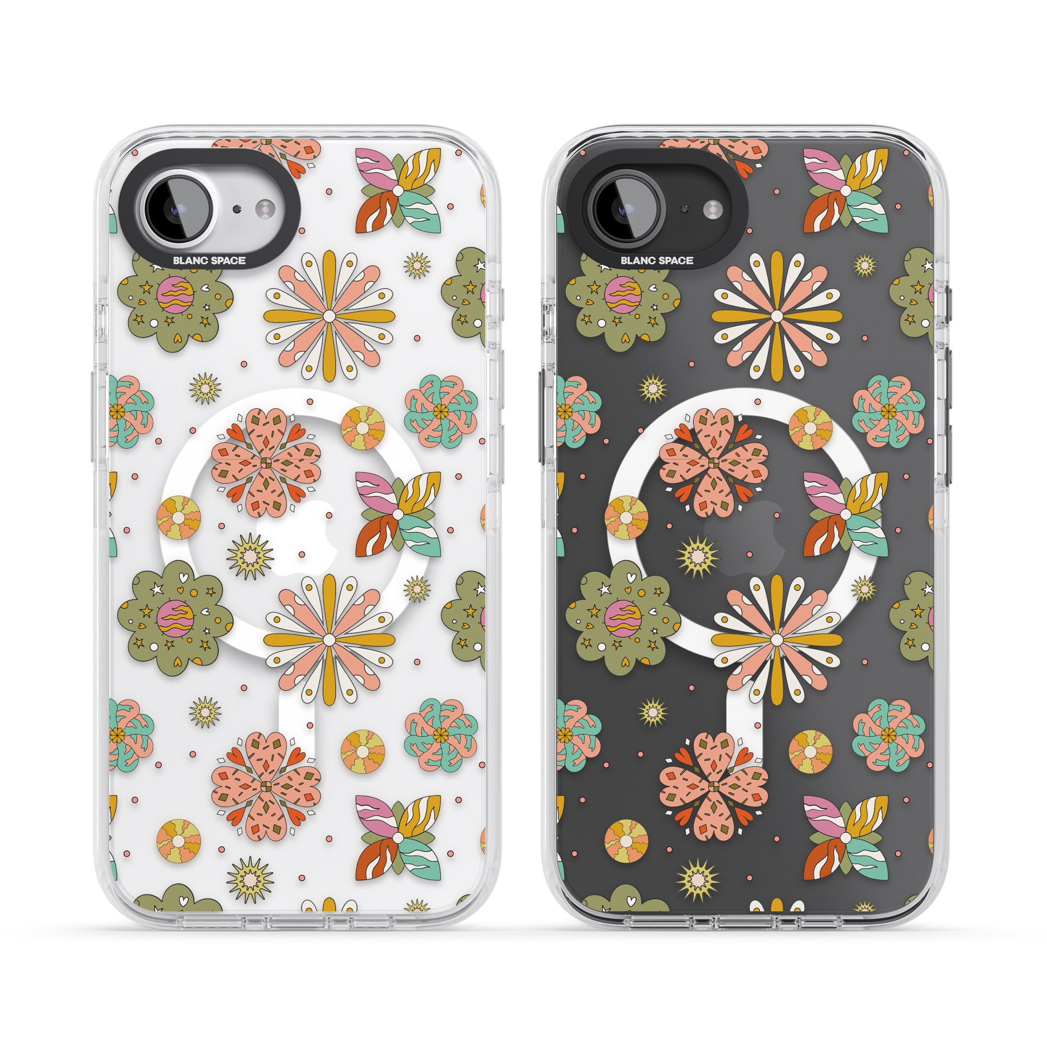 Boho Celestial Psychedelic Floral