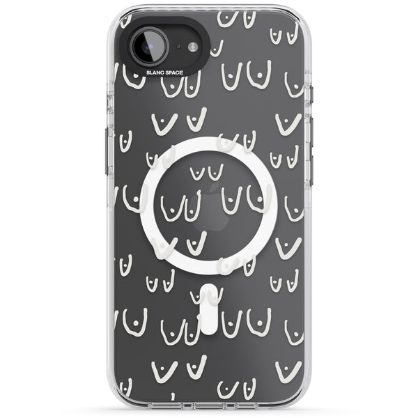 Boob Pattern (White)