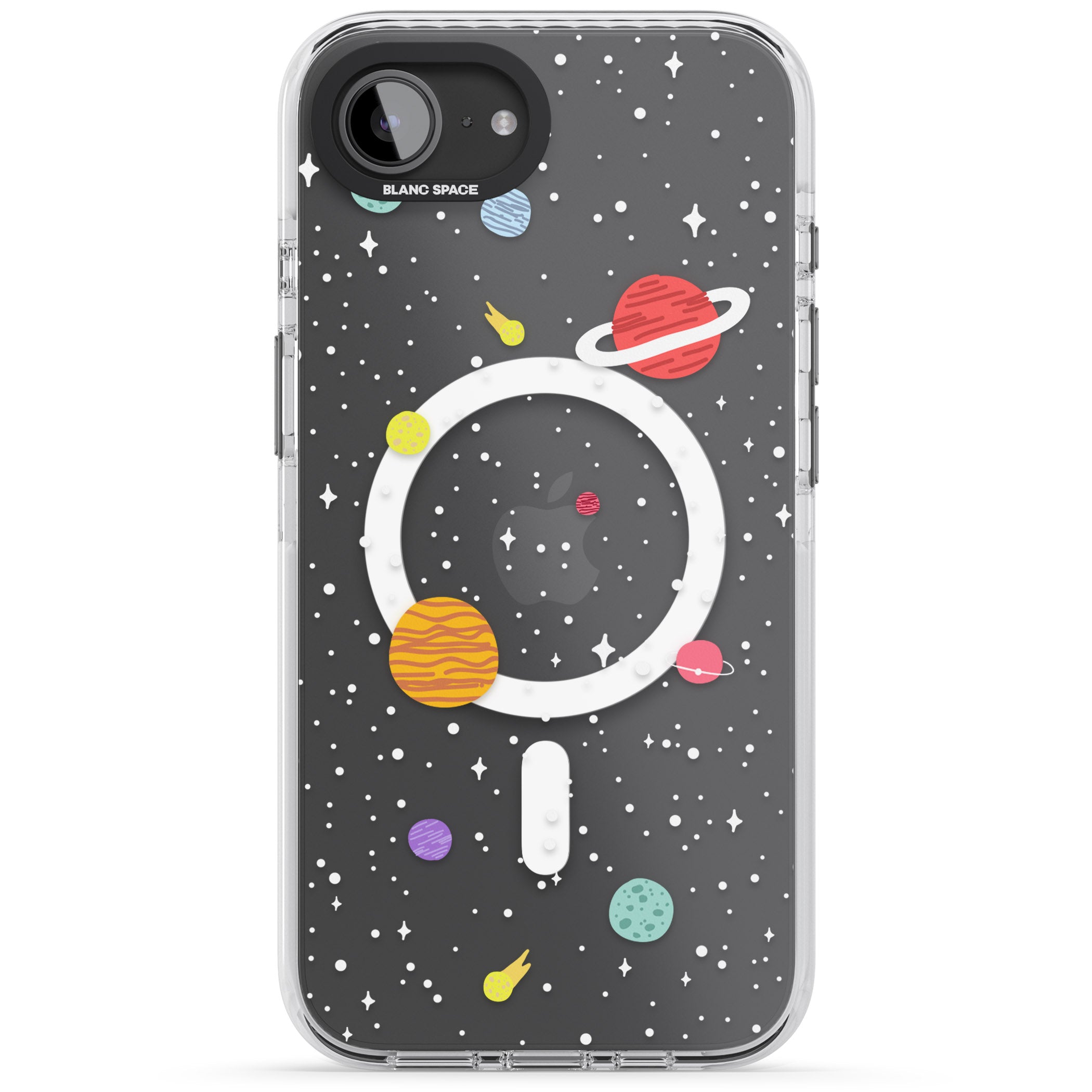 Cute Cartoon Planets (Clear)