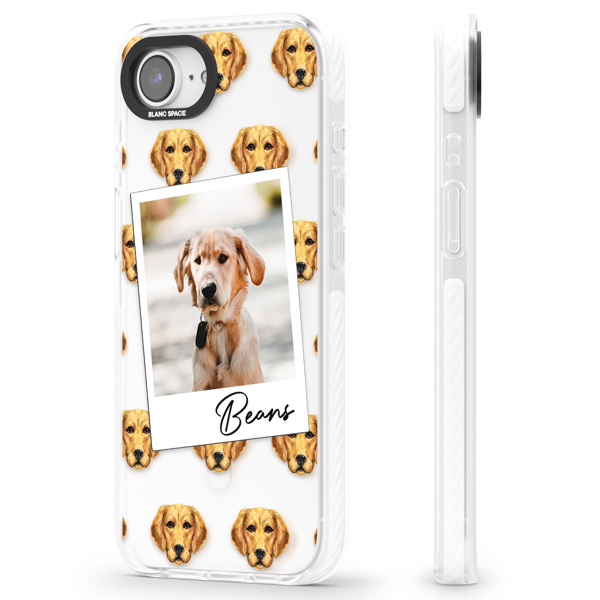 Personalised Labrador Instant Camera Photo