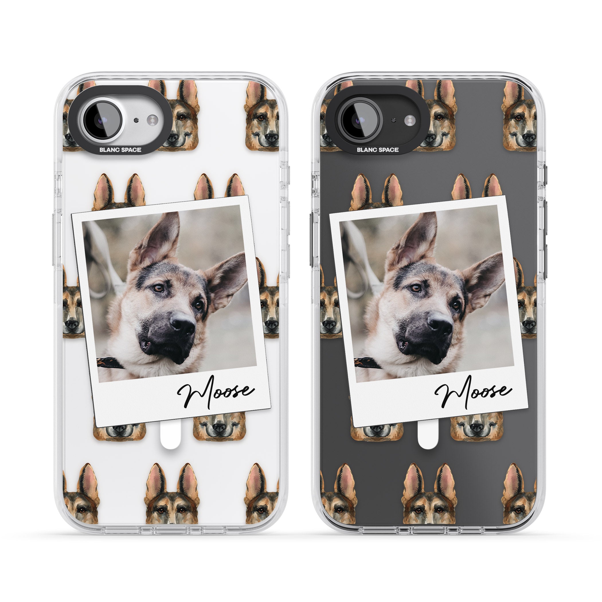 Personalised German Shepherd Instant Camera Photo