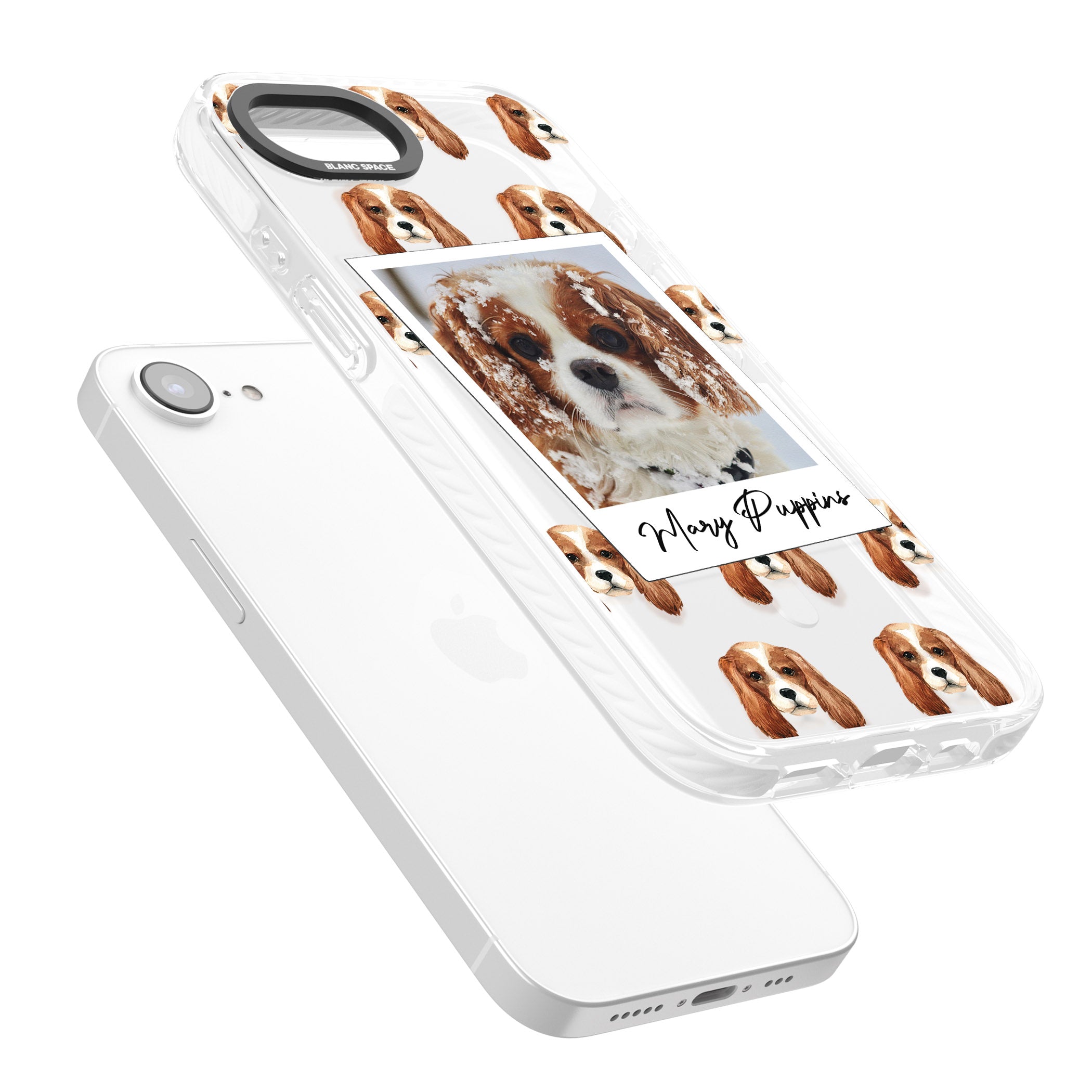 Personalised Cavalier King Charles Instant Camera Photo