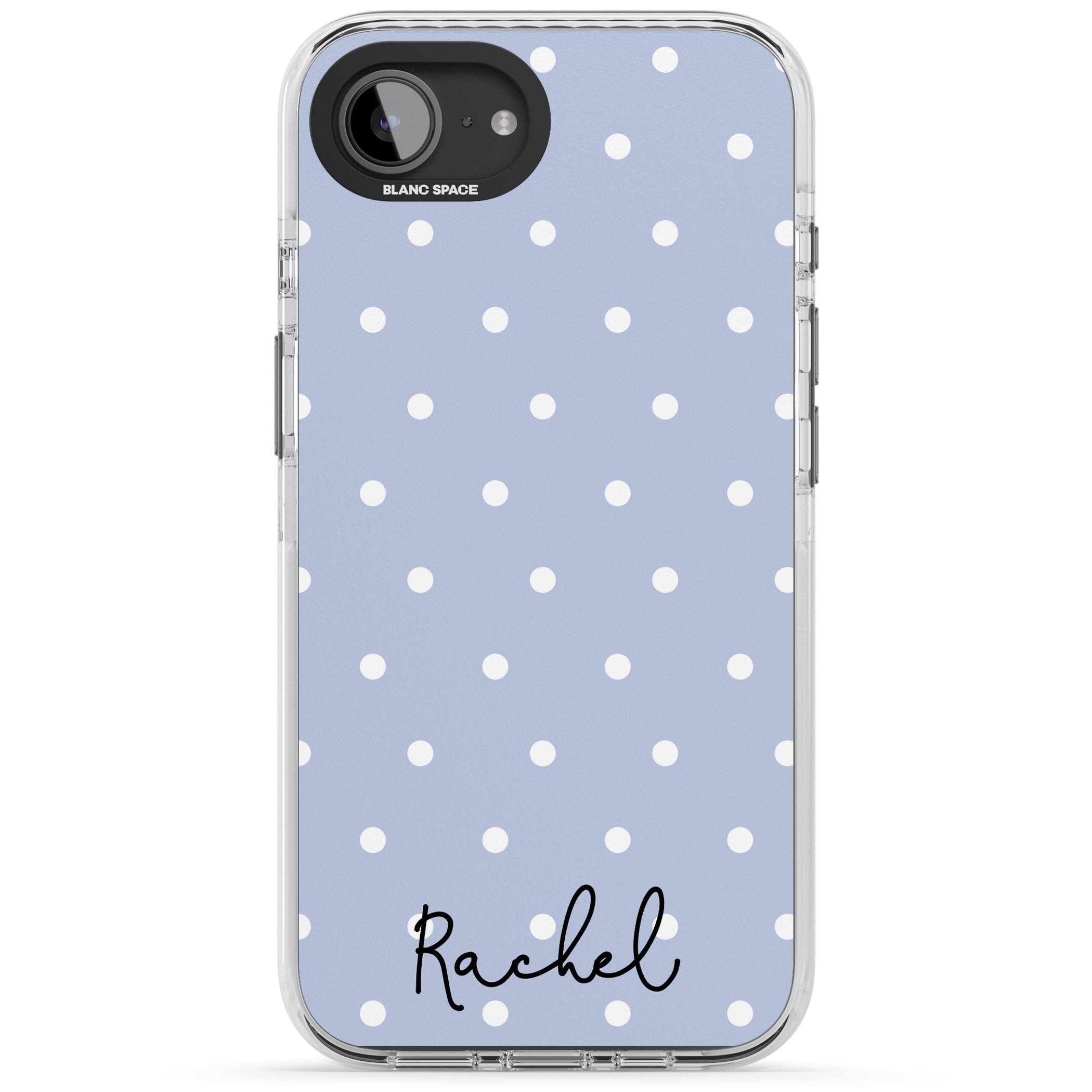 Personalised Simple Light Blue Dots