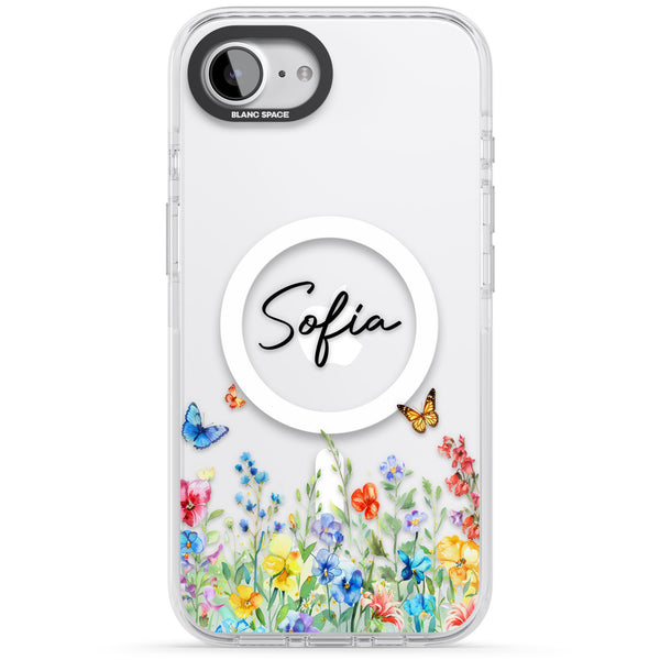 Personalised Buterflies Wildflowers