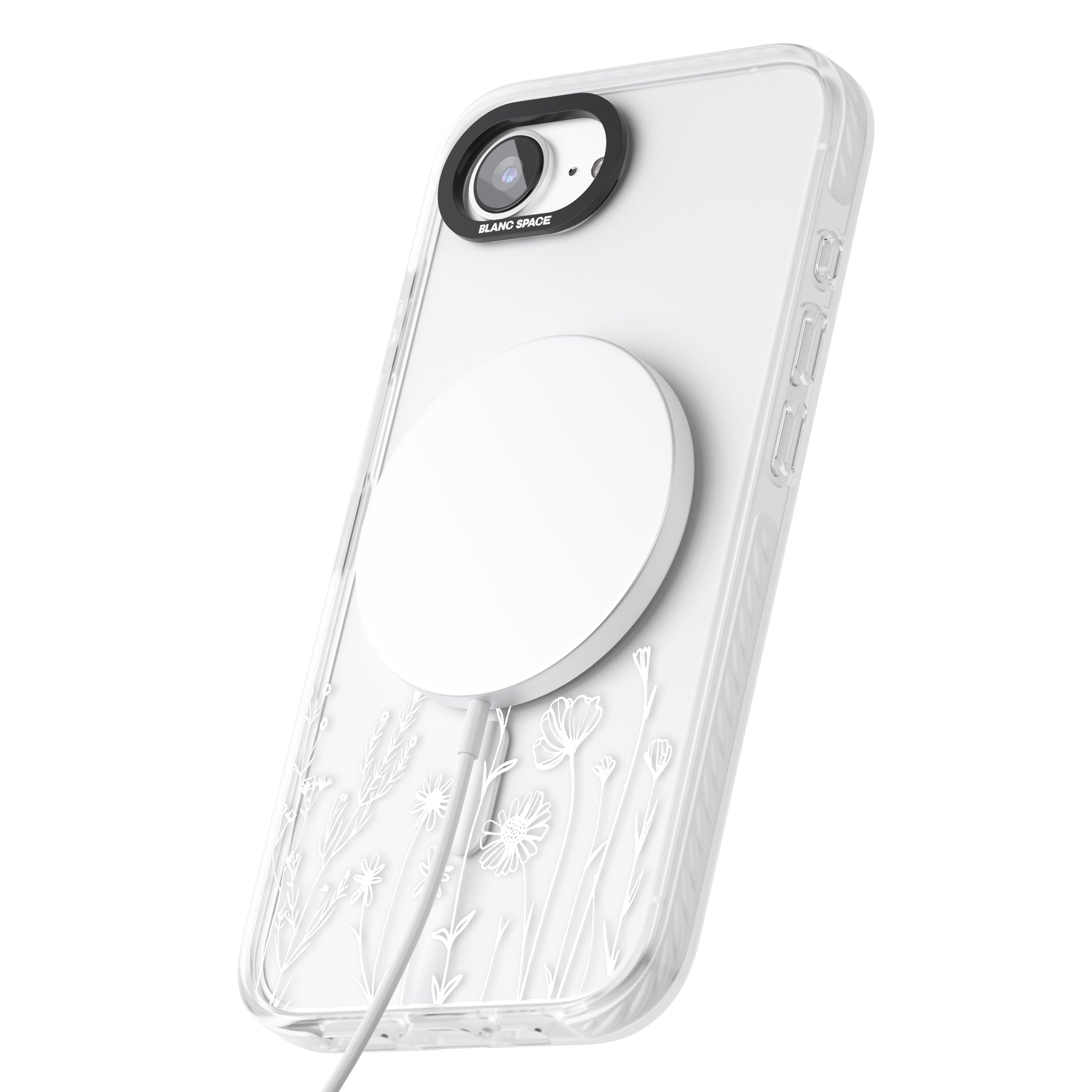 Personalised White Wildflowers