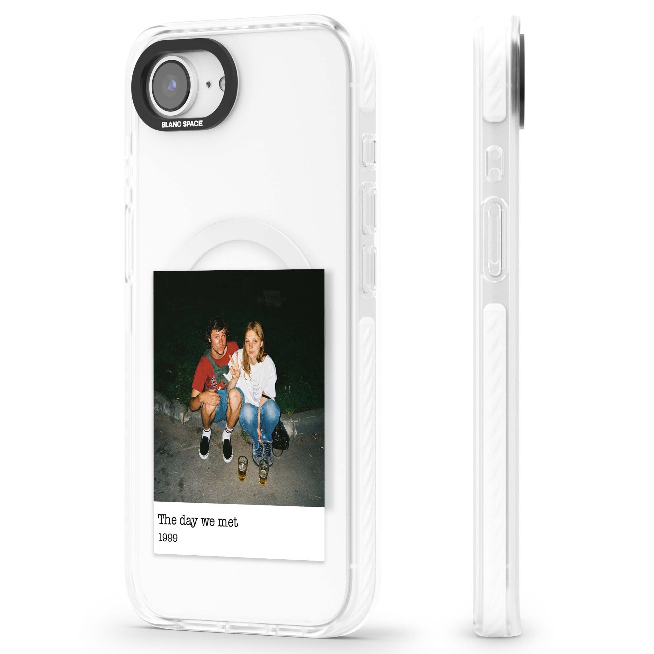 Photo Memory minimal iPhone case | Impact Magsafe case for iPhone 16e, iPhone 17e