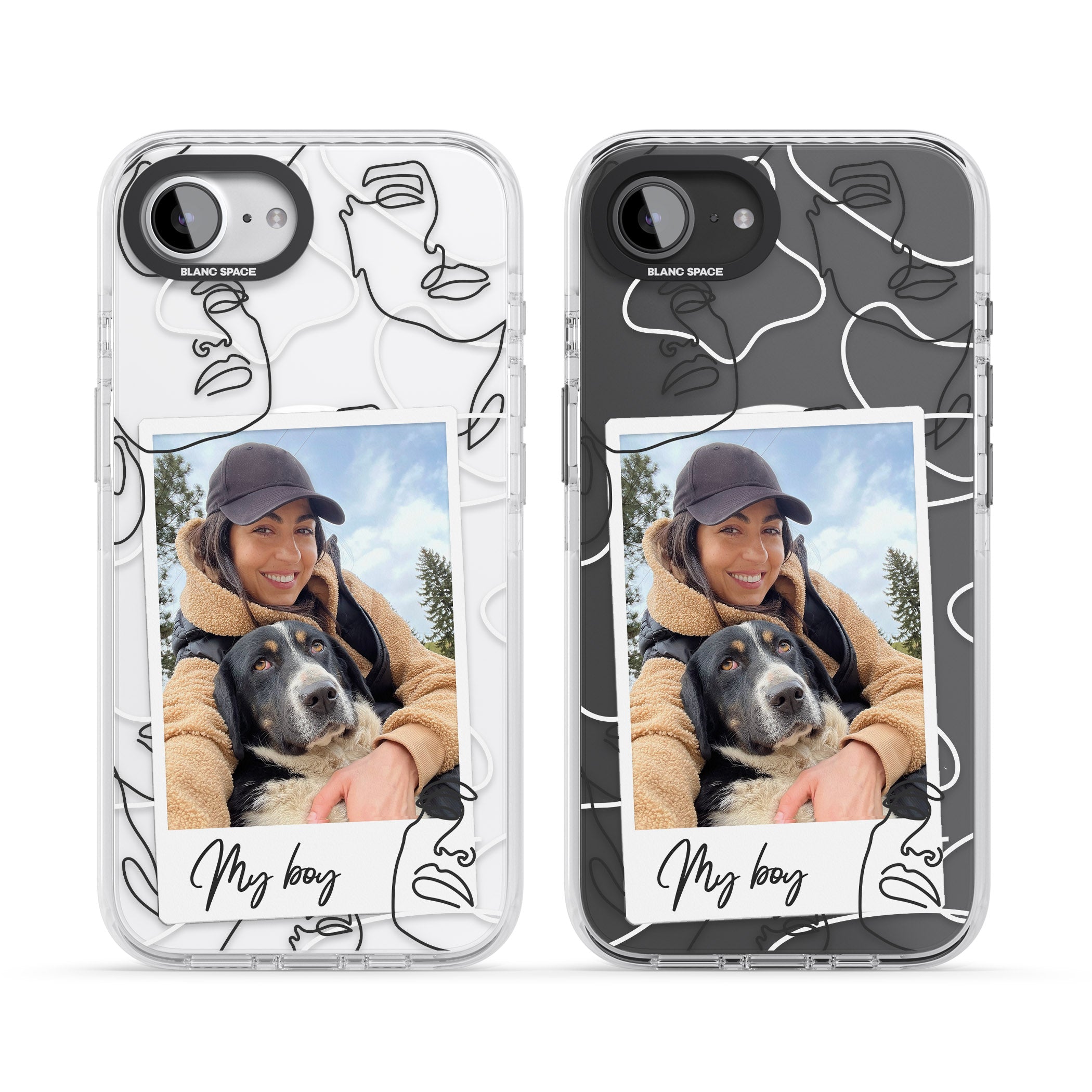 Personalised Abstract Faces Instant Photo