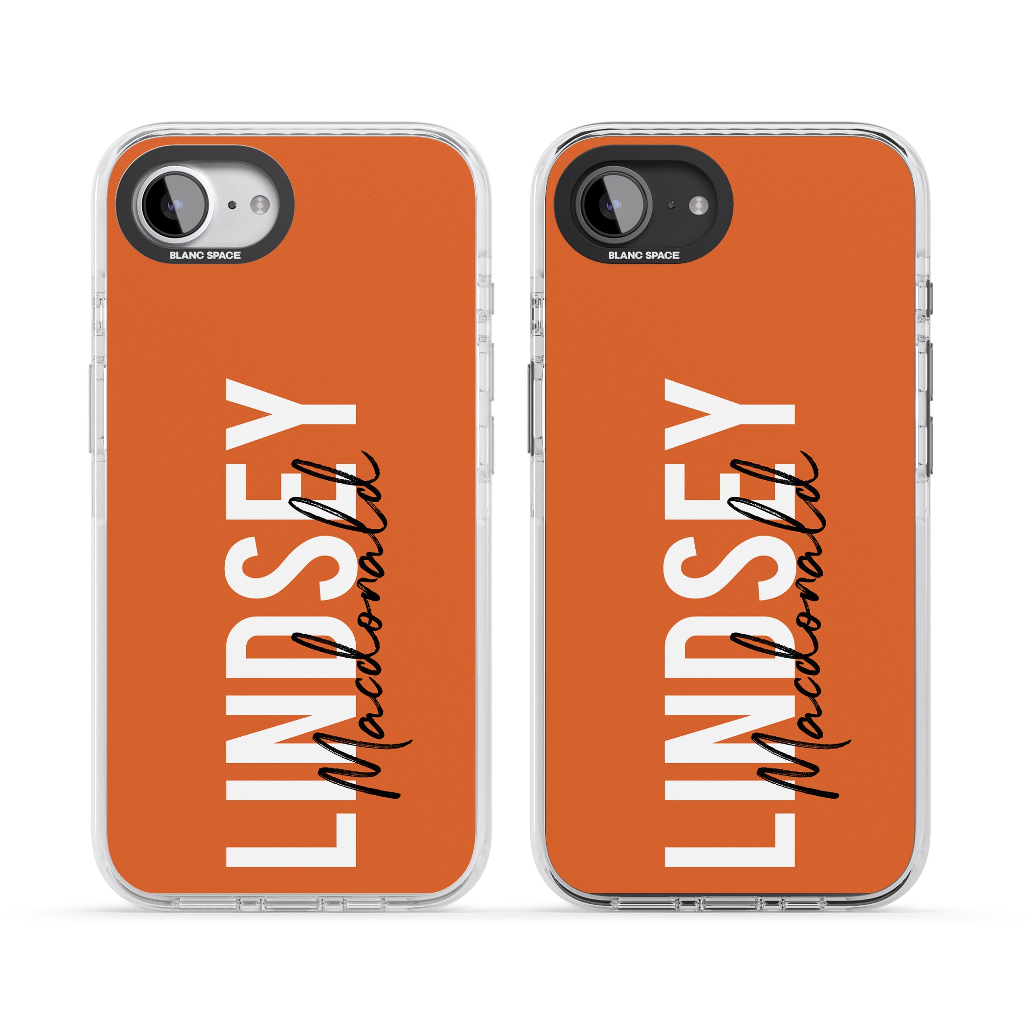 Personalised Bold Name: Orange