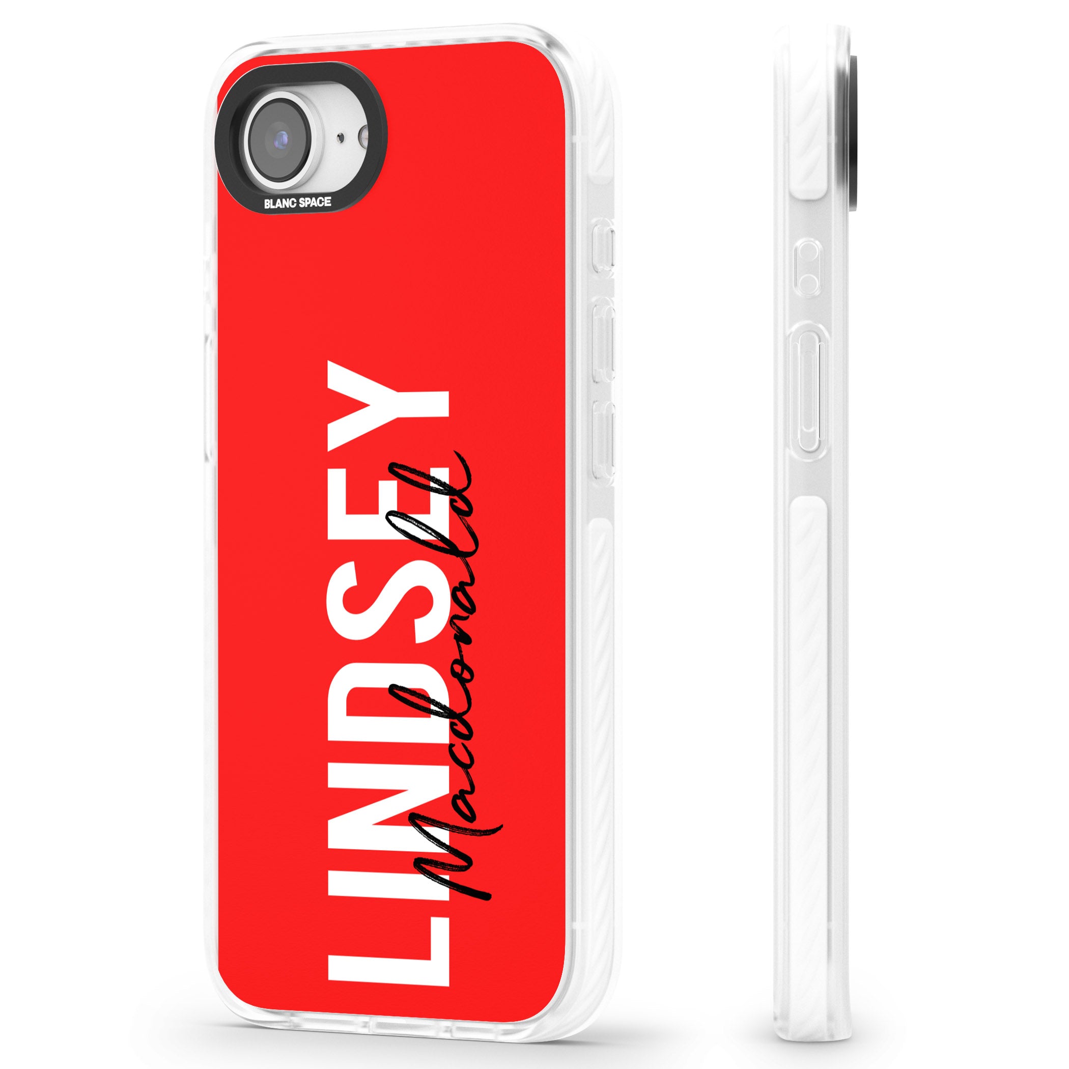 Personalised Bold Name: Red