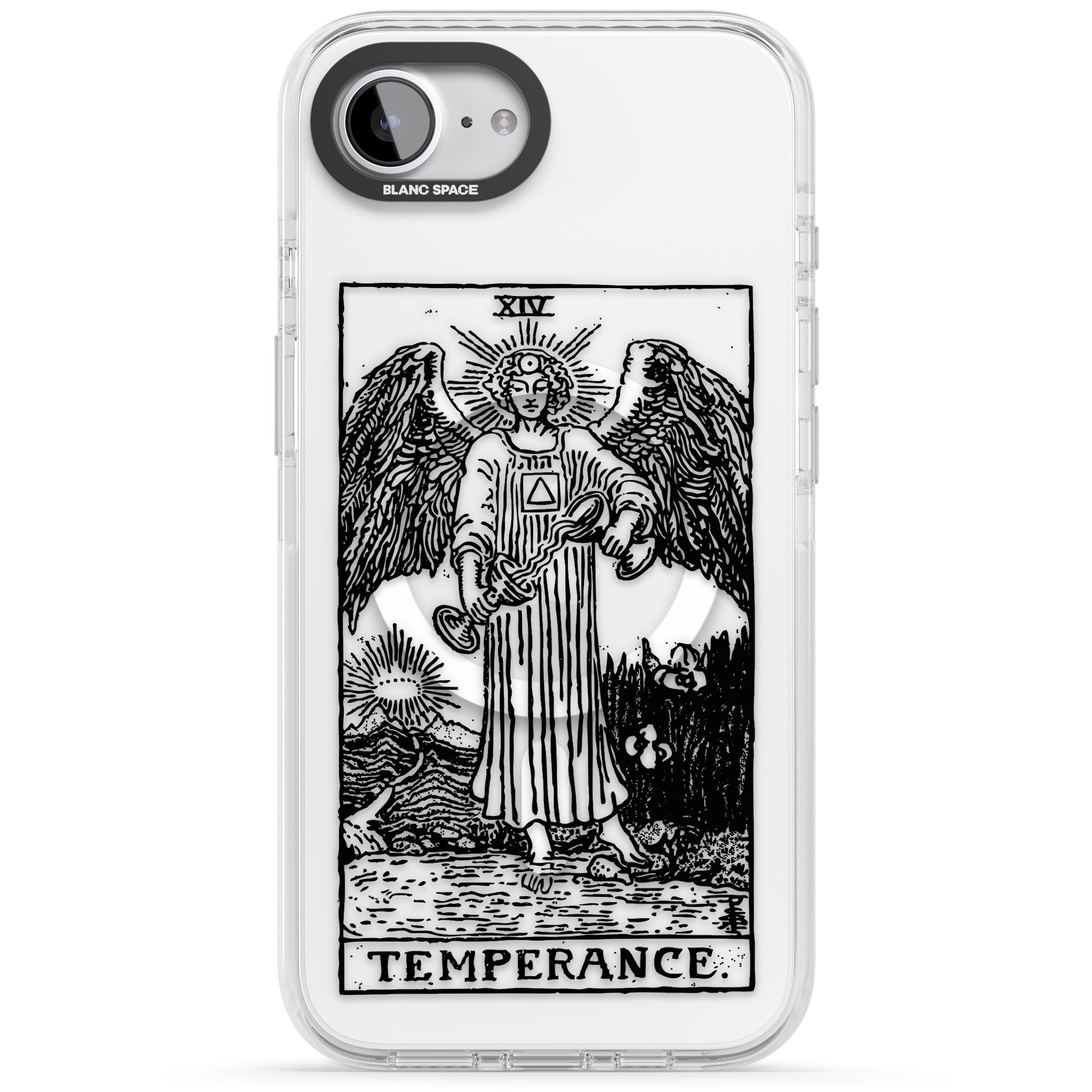 Personalised Temperance Tarot Card (Clear)