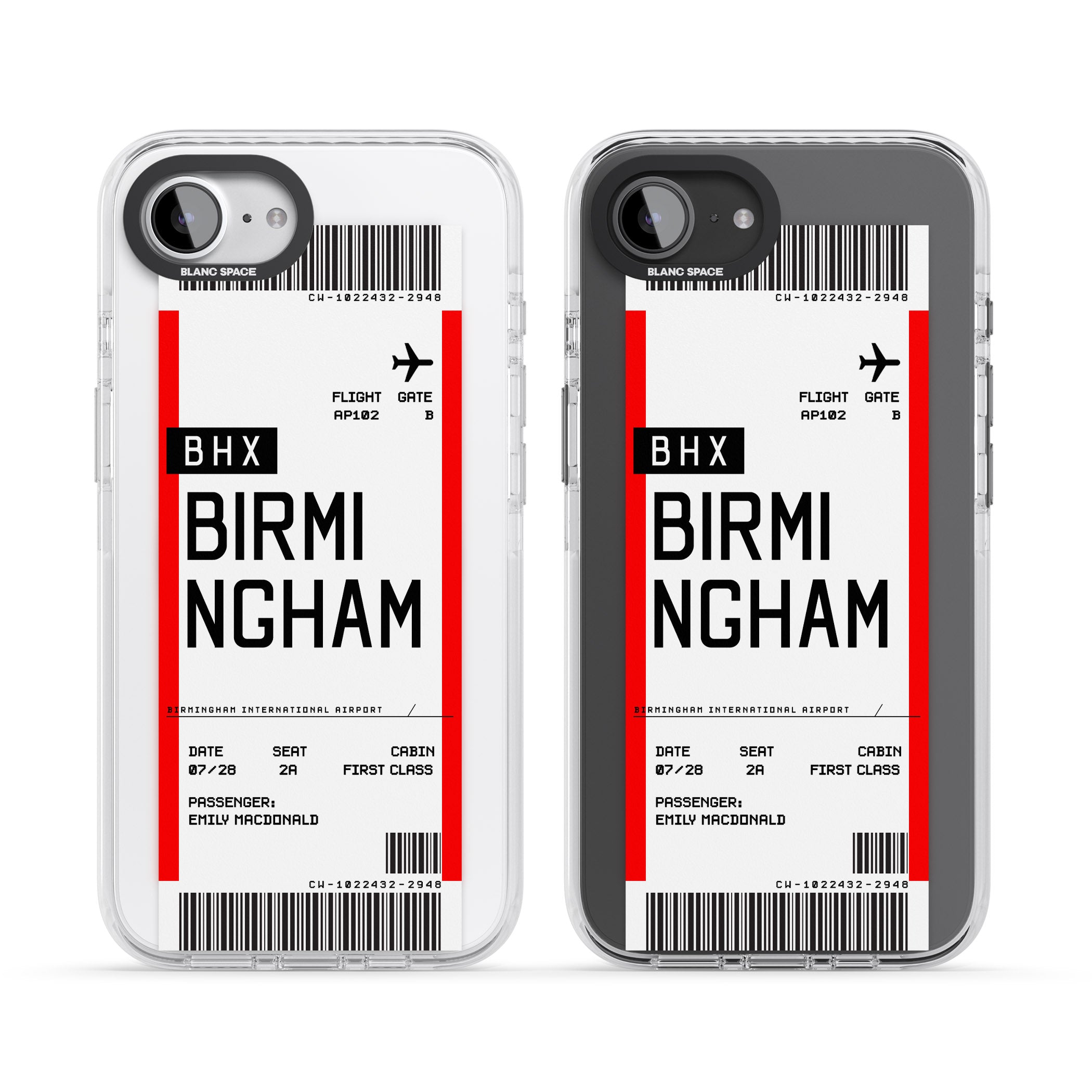 Personalised Birmingham Boarding Pass