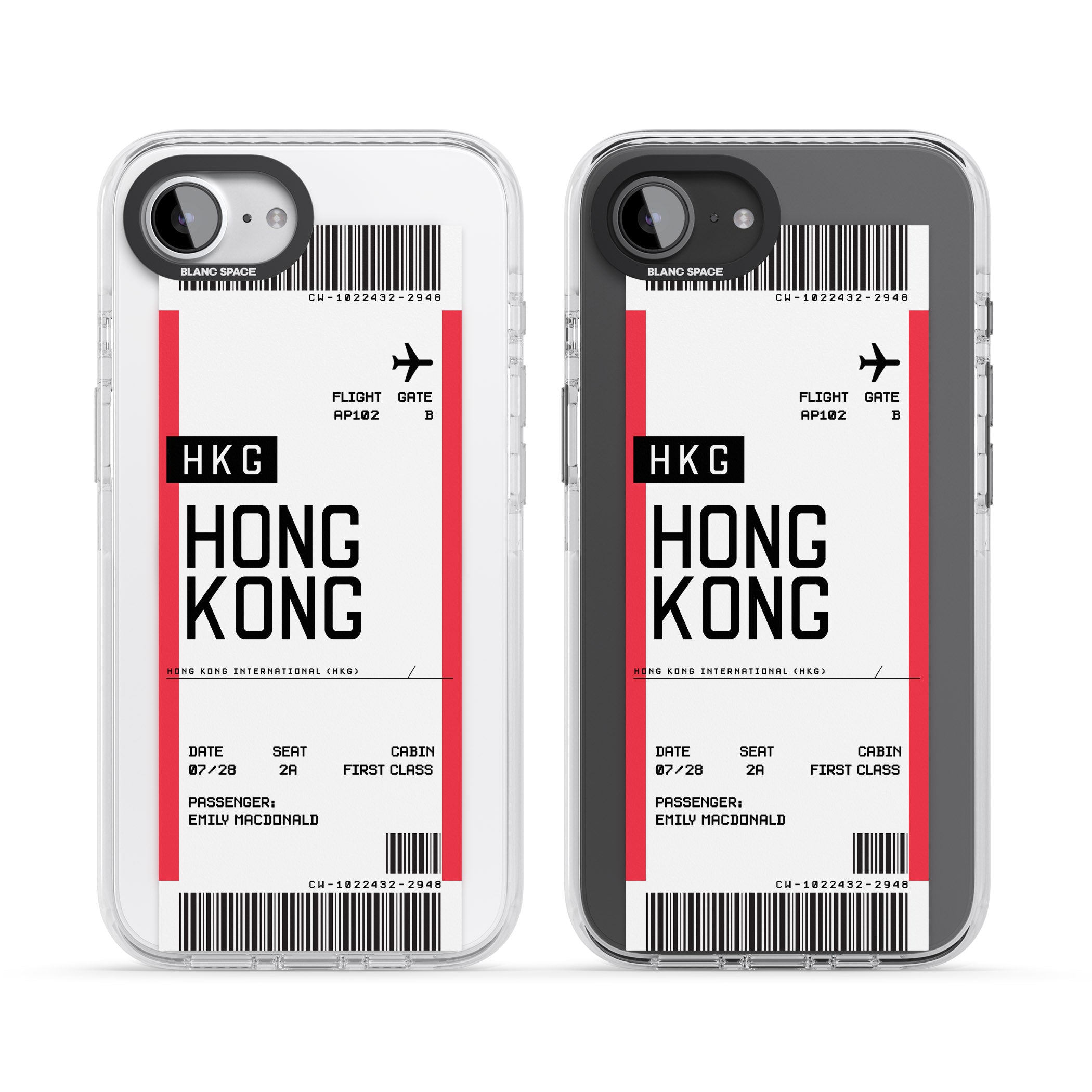 Personalised Hong Kong Boarding Pass