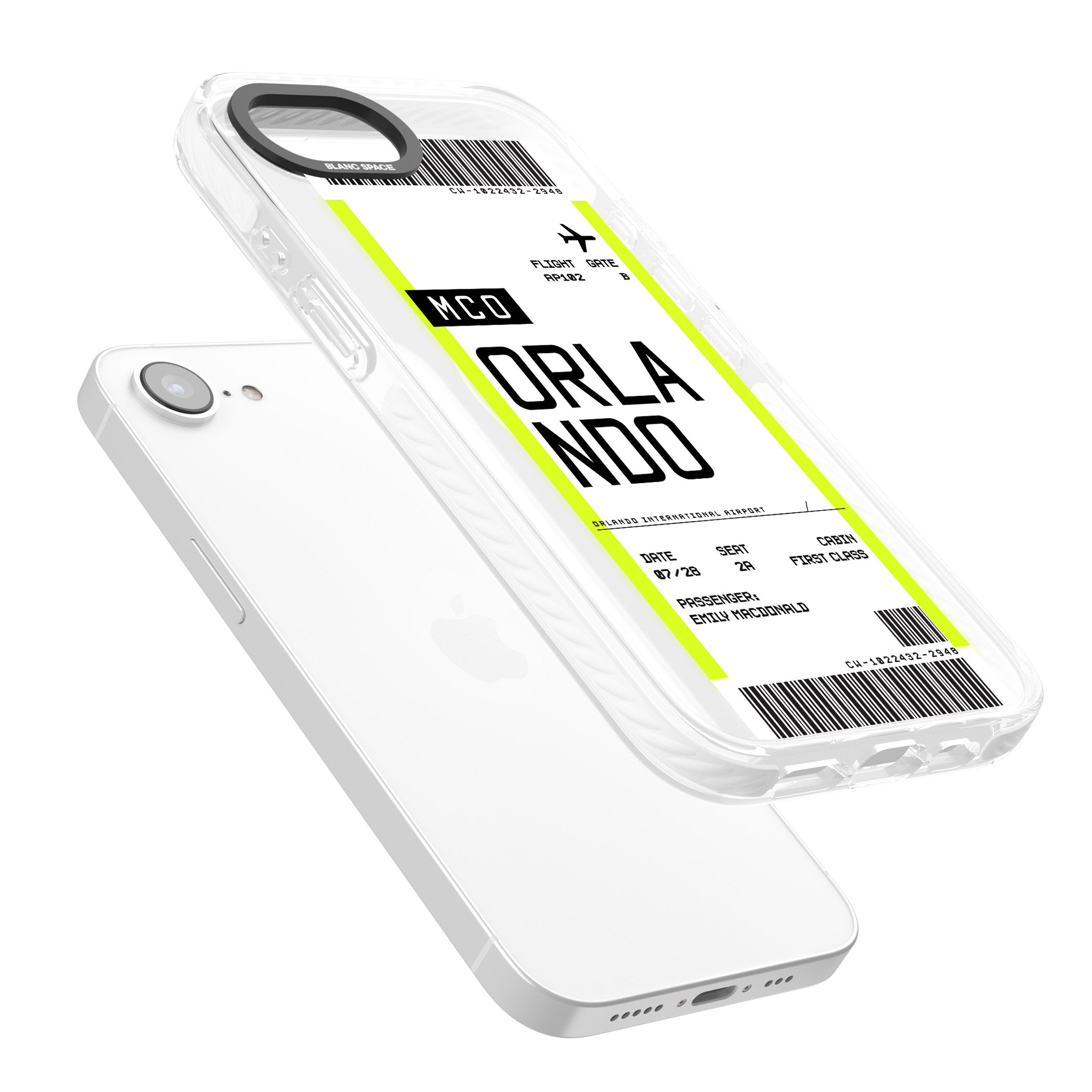 Personalised Orlando Boarding Pass