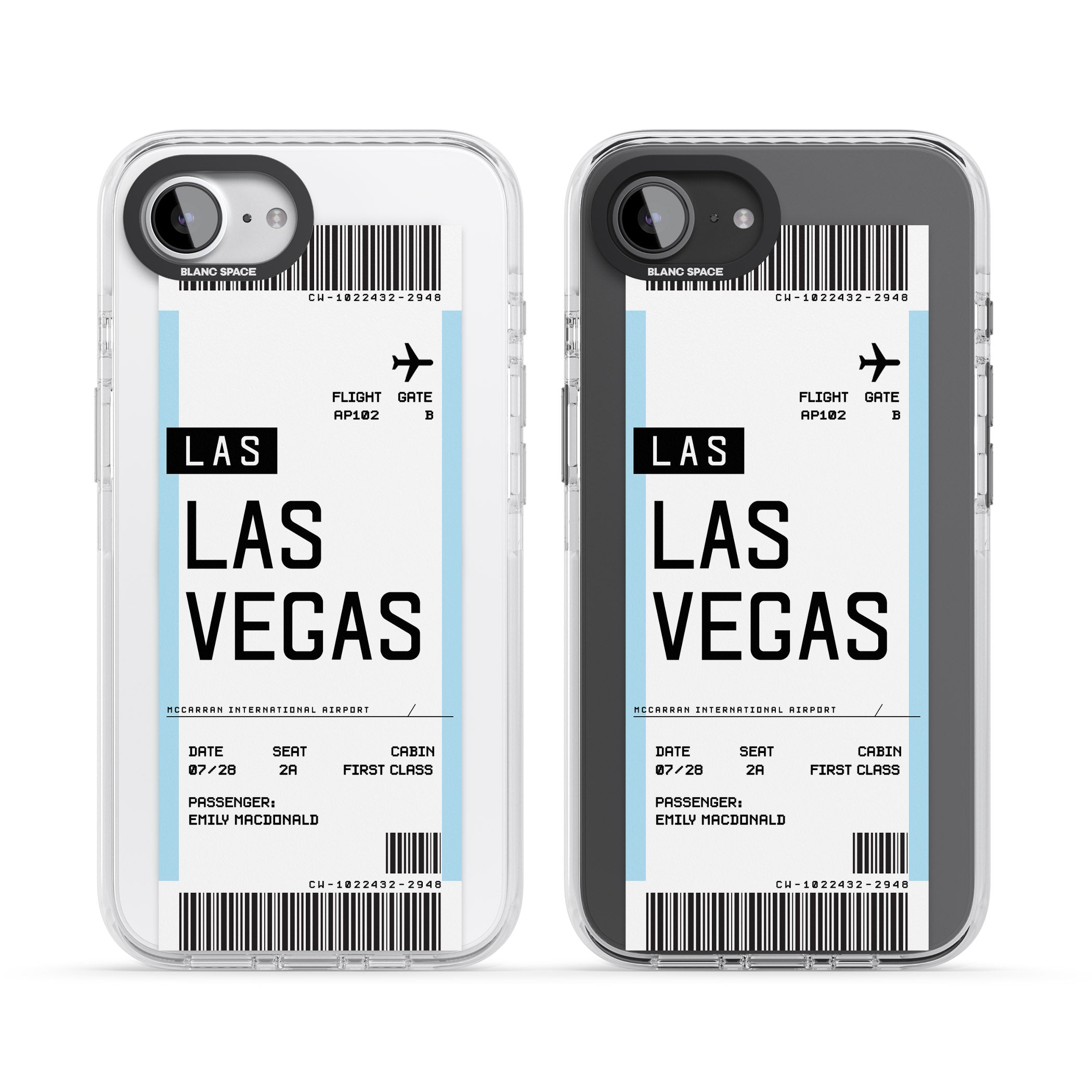 Personalised Las Vegas Boarding Pass