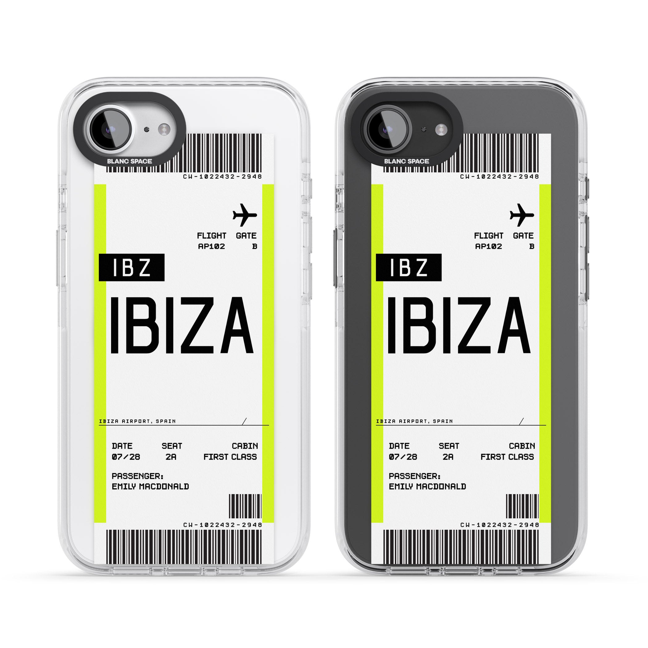 Personalised Ibiza Boarding Pass