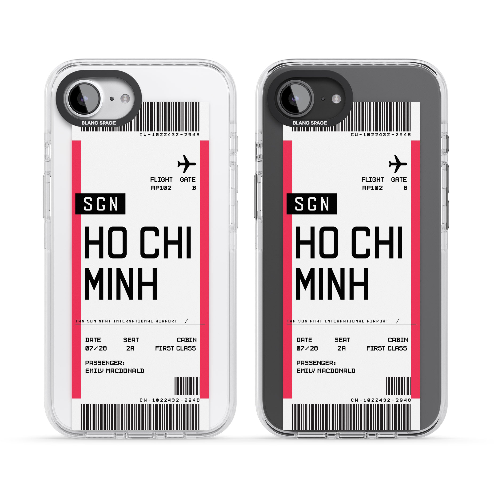 Personalised Ho Chi Minh Boarding Pass