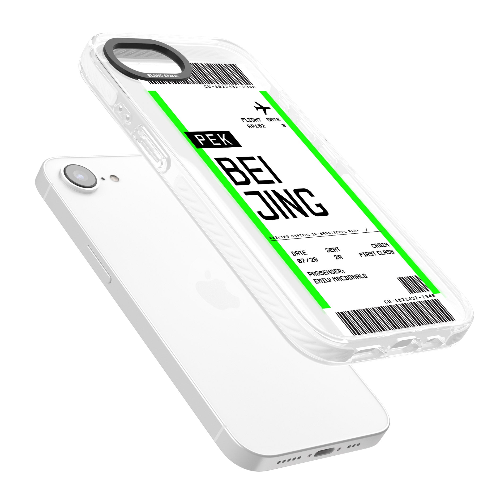 Personalised Beijing Boarding Pass