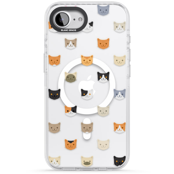 Cute Cat Face Transparent
