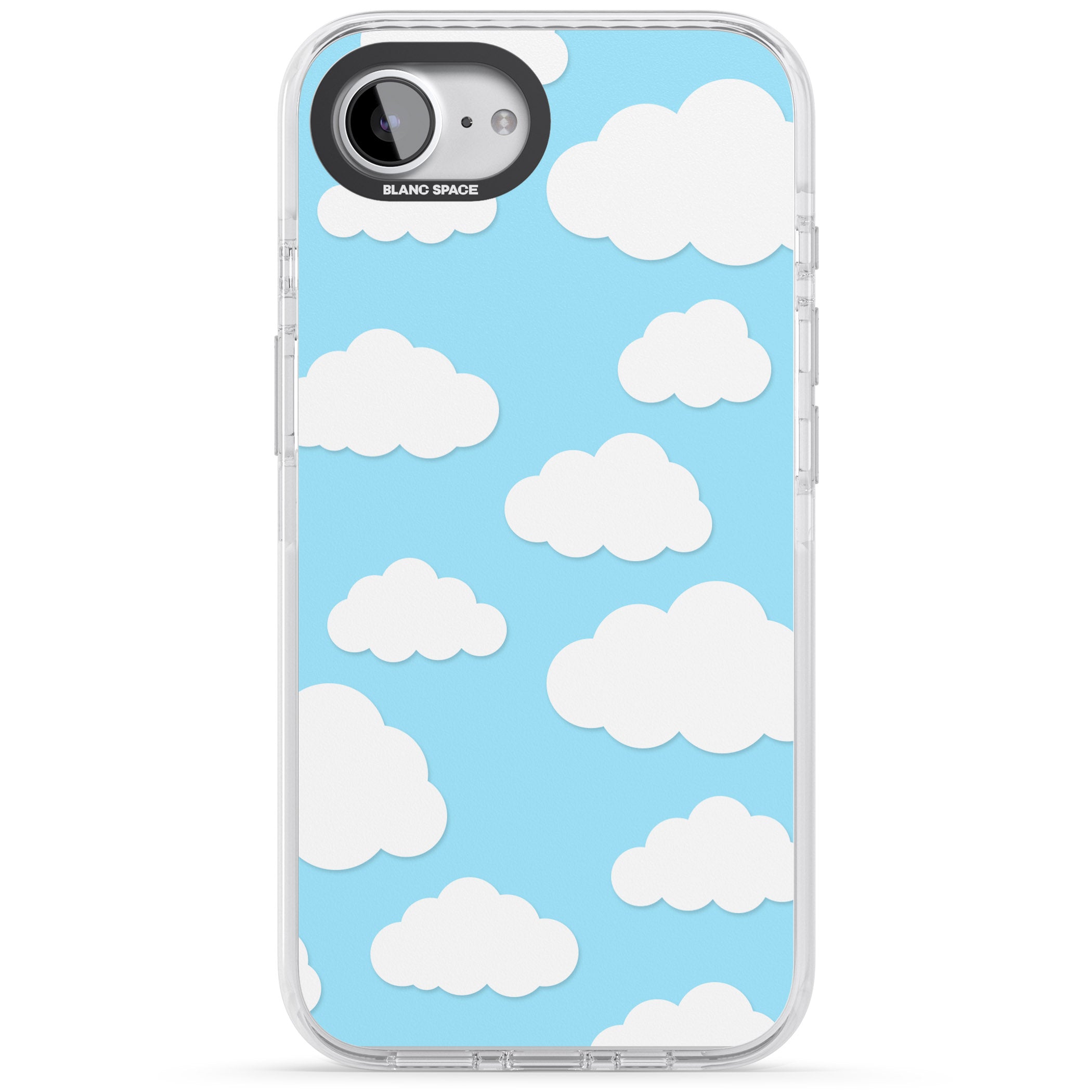 Blue Sky & Clouds Pattern