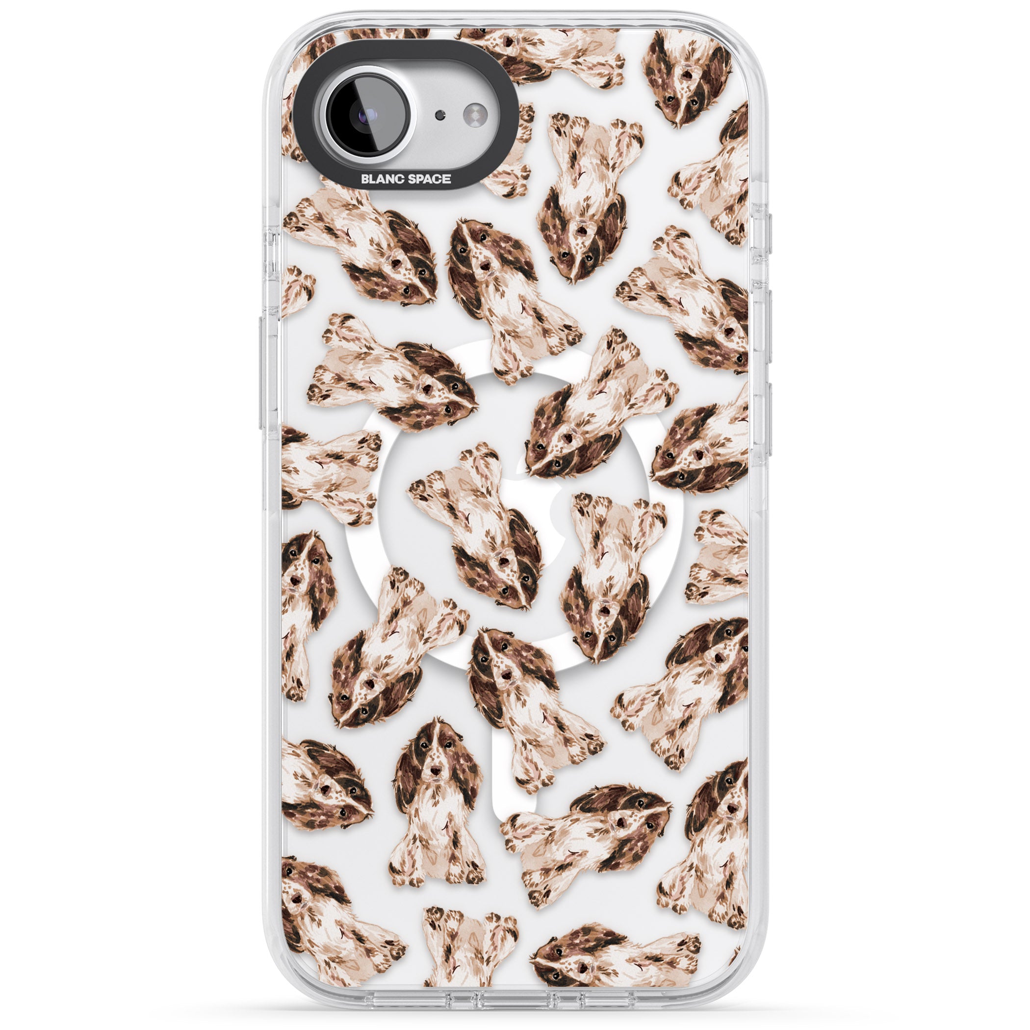 Cocker Spaniel (Brown) Watercolour Dog Pattern