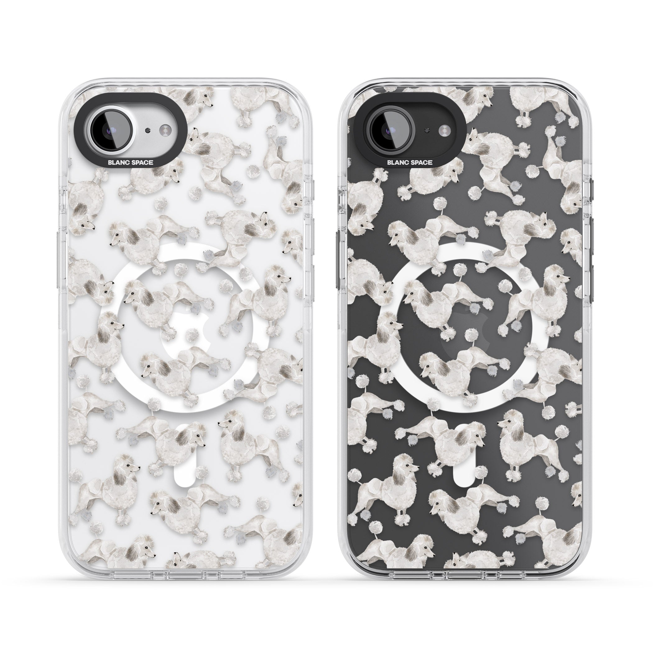 Poodle Watercolor Pattern