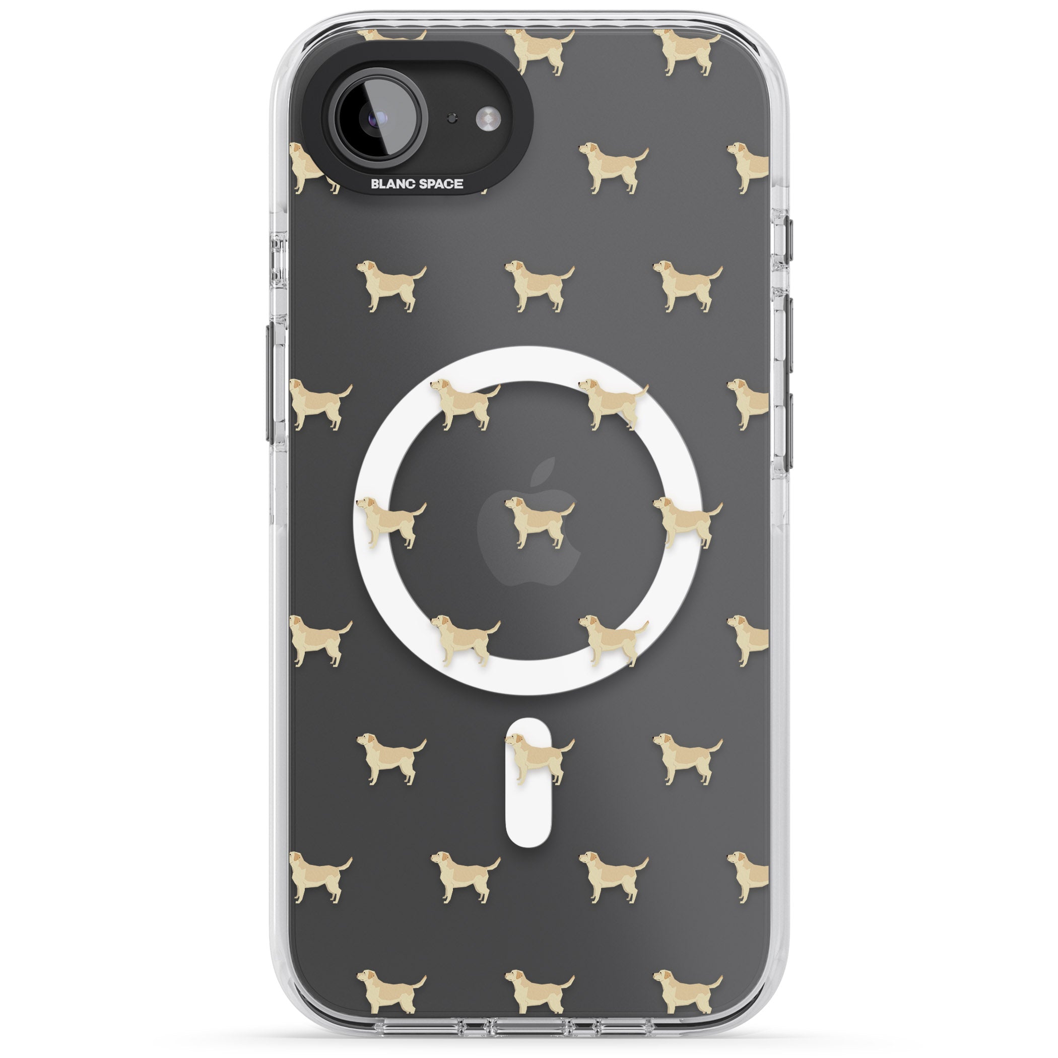 Tan Labrador Dog Pattern