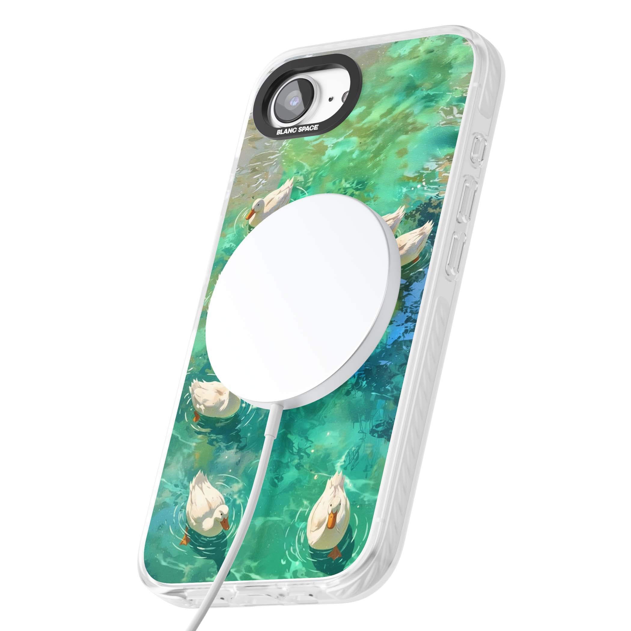 Ducks In The Pond for her iPhone case | Impact Magsafe case for iPhone 16e, iPhone 17e