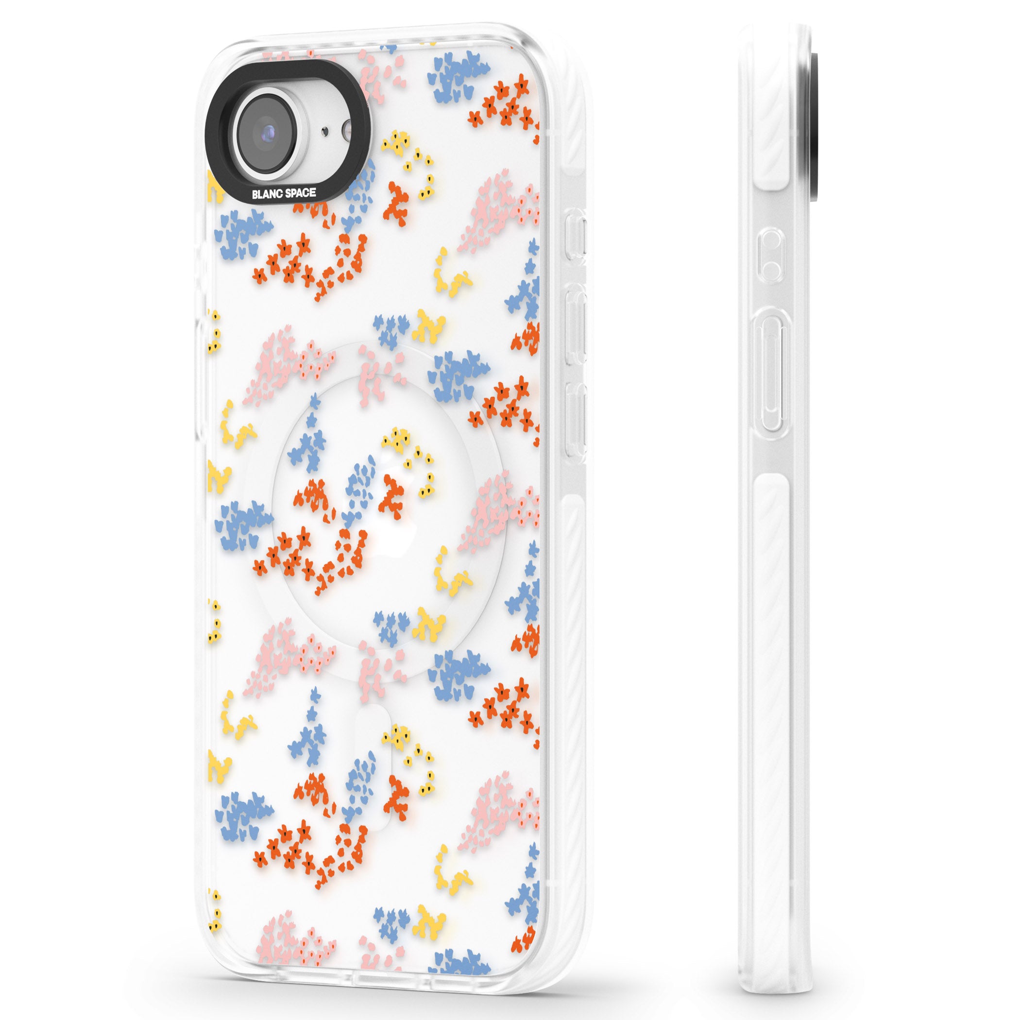 Floral Confetti: Transparent Delight