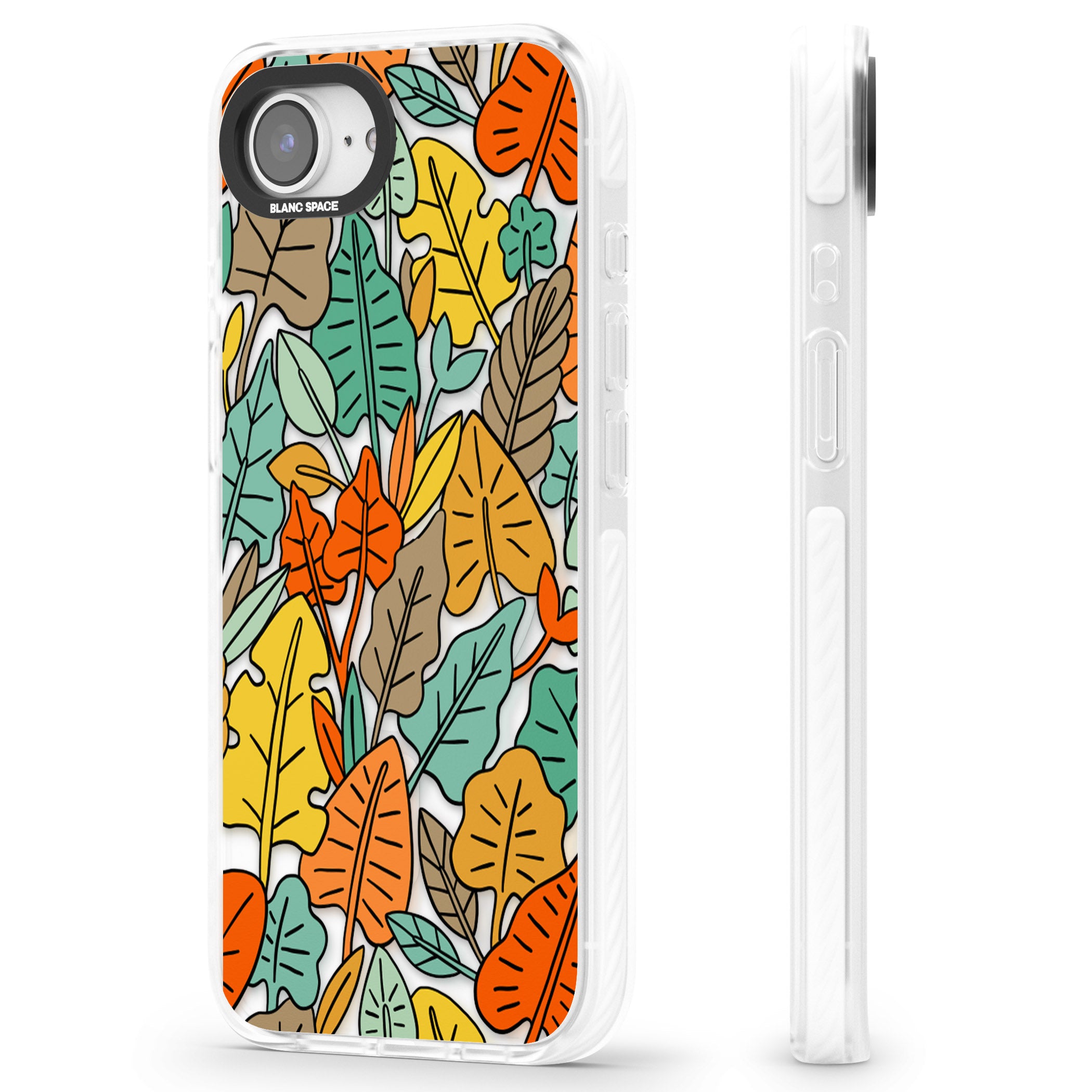 Pastel Toned Autumn Leaves