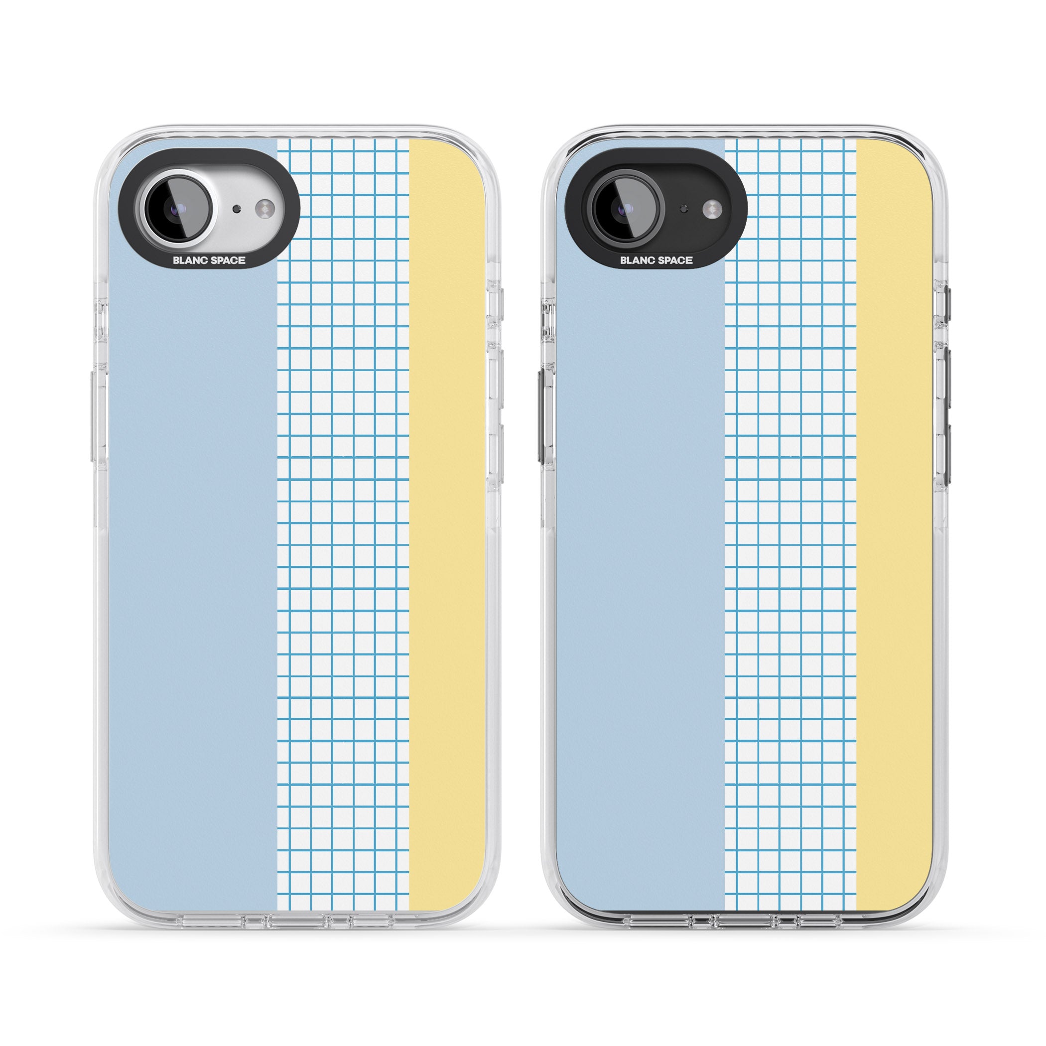 Abstract Grid Blue & Yellow