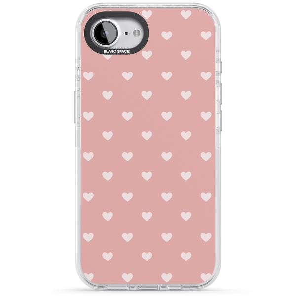 Small Heart Pattern: Pink