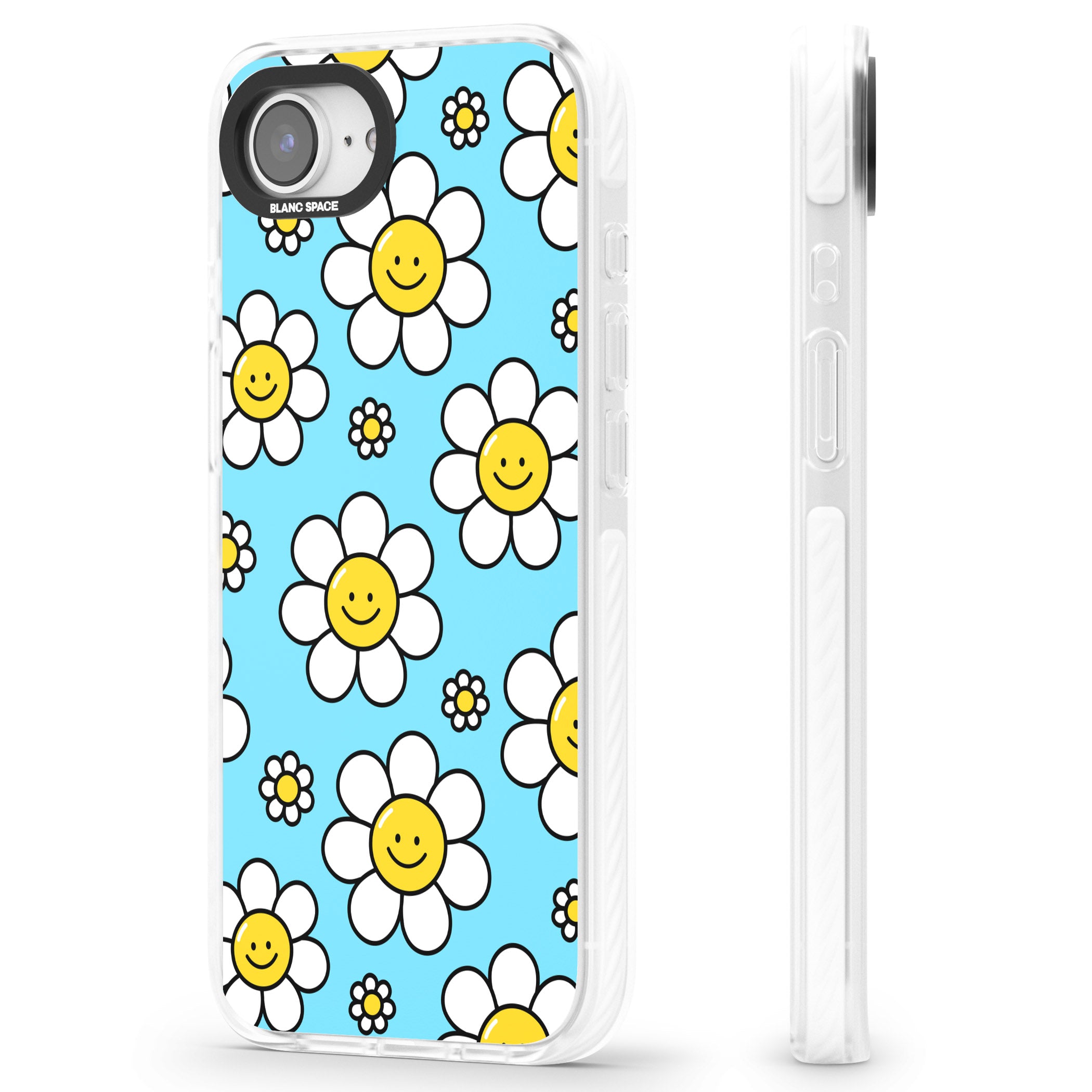 Daisy Faces Kawaii Pattern