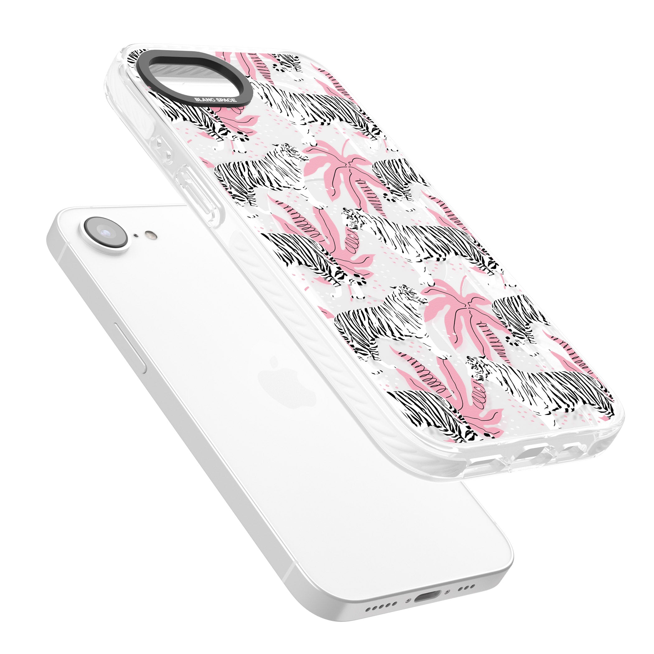 Pink & White Tropical Tigers