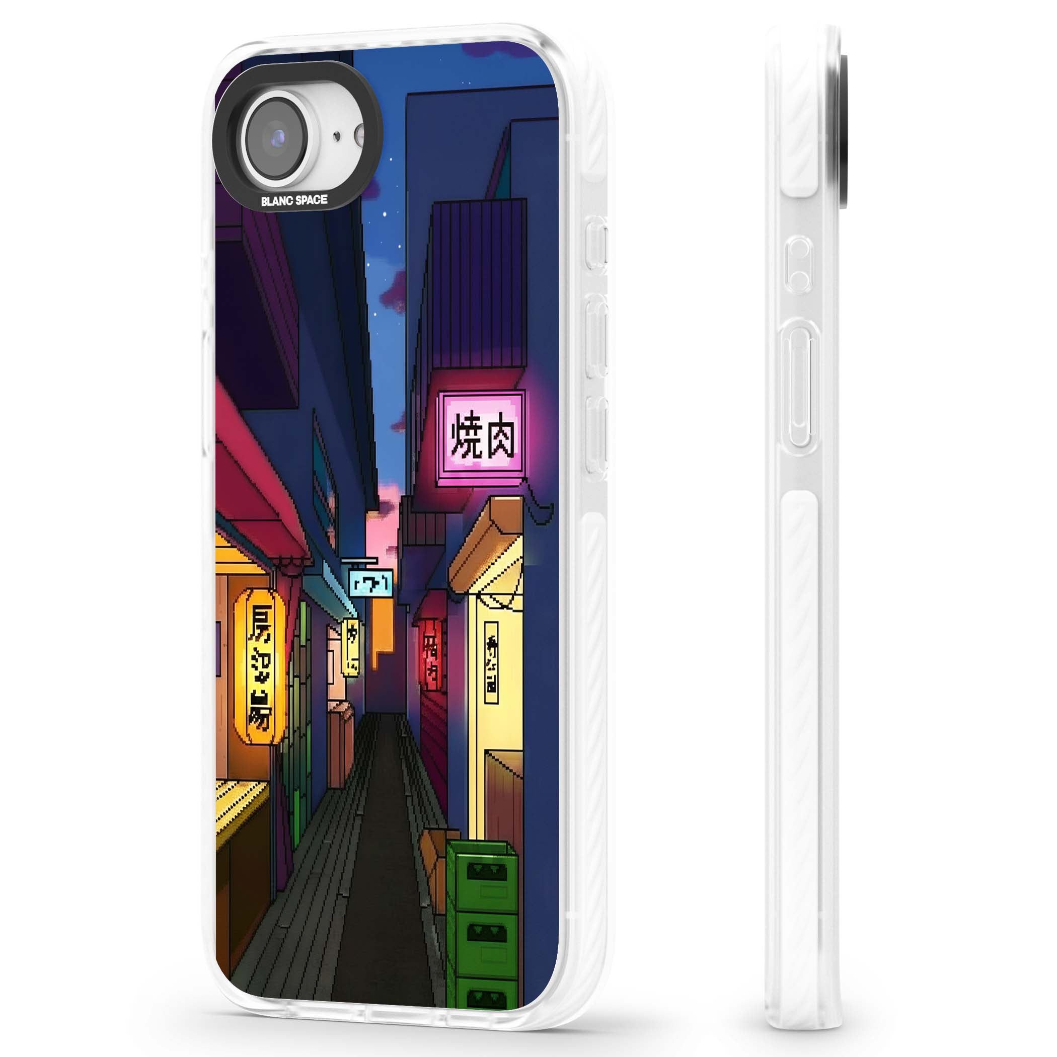 Nights In The Yokocho for him iPhone case | Impact Magsafe case for iPhone 16e, iPhone 17e