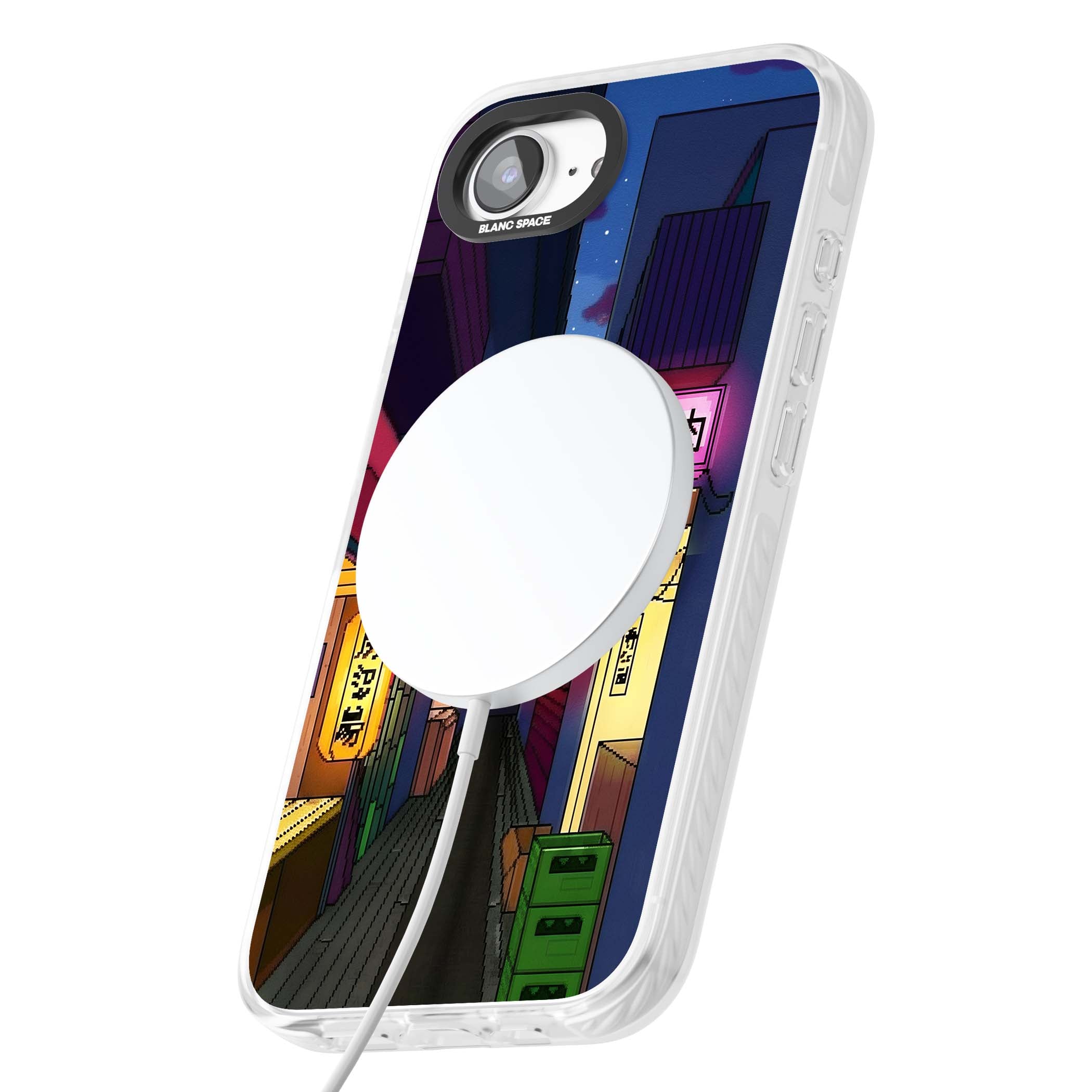 Nights In The Yokocho for him iPhone case | Impact Magsafe case for iPhone 16e, iPhone 17e