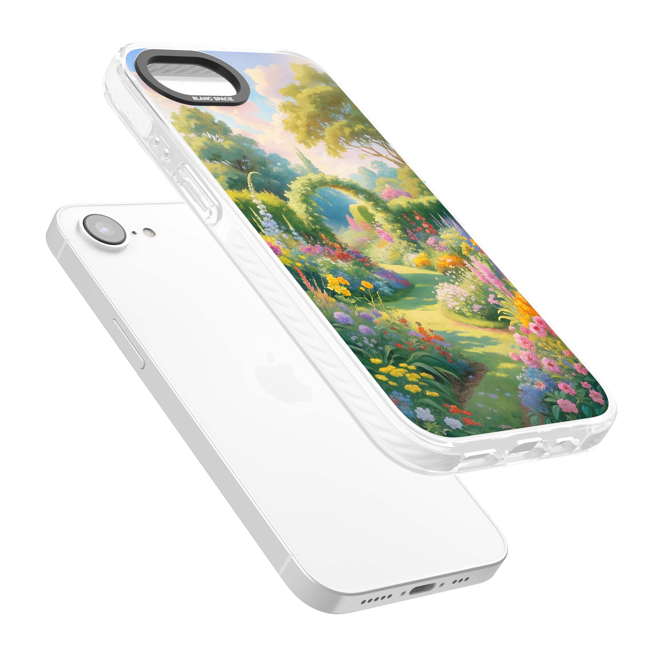 The Painter's Garden floral iPhone case | Impact Magsafe case for iPhone 16e, iPhone 17e