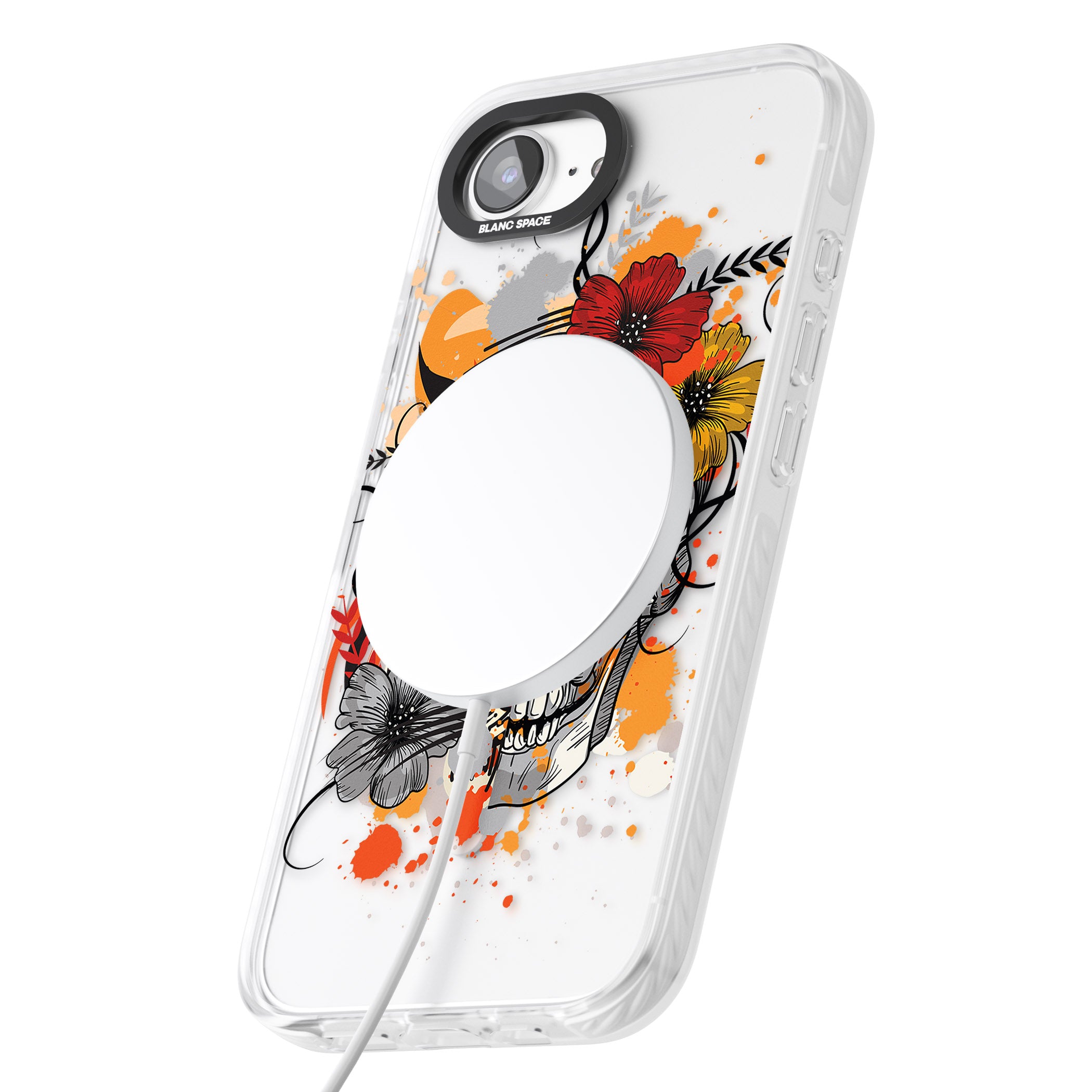 Sugar Skull Tiger Floral