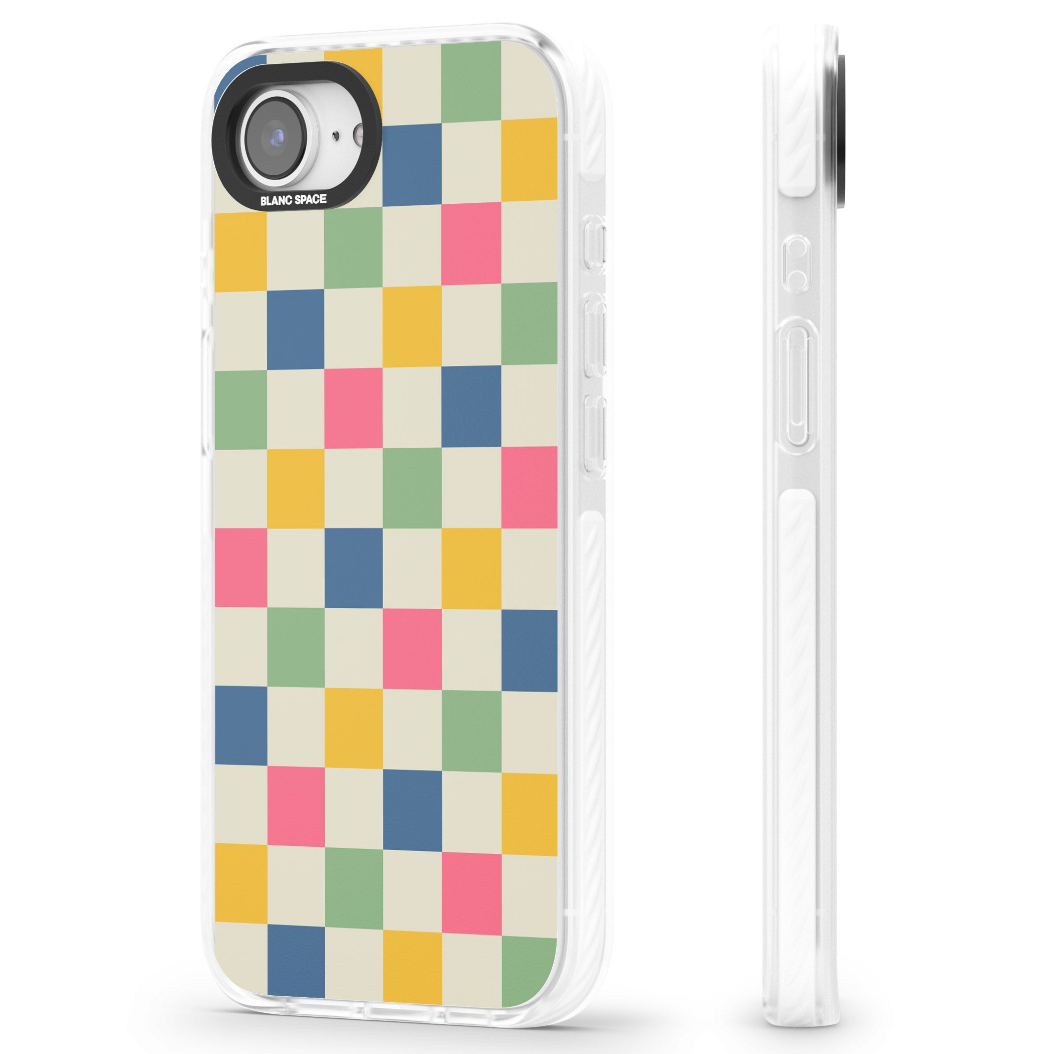 Pastel Multicolor Checkered