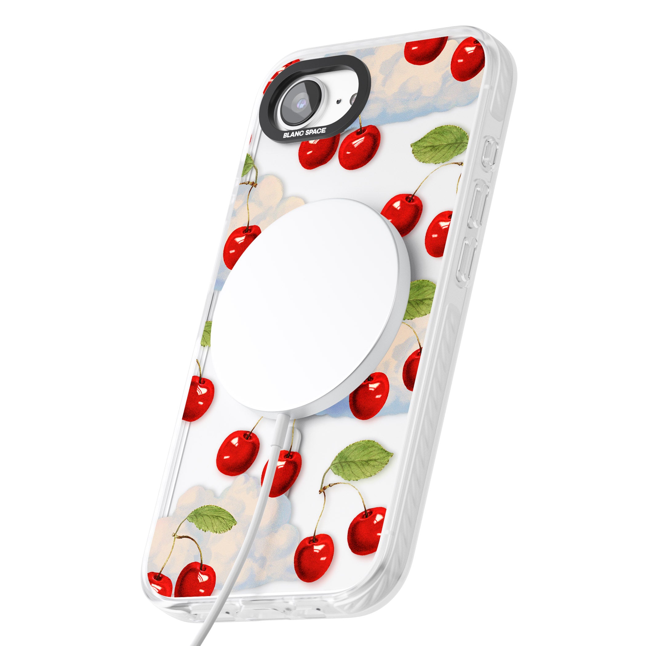 Vintage Cherries & Clouds