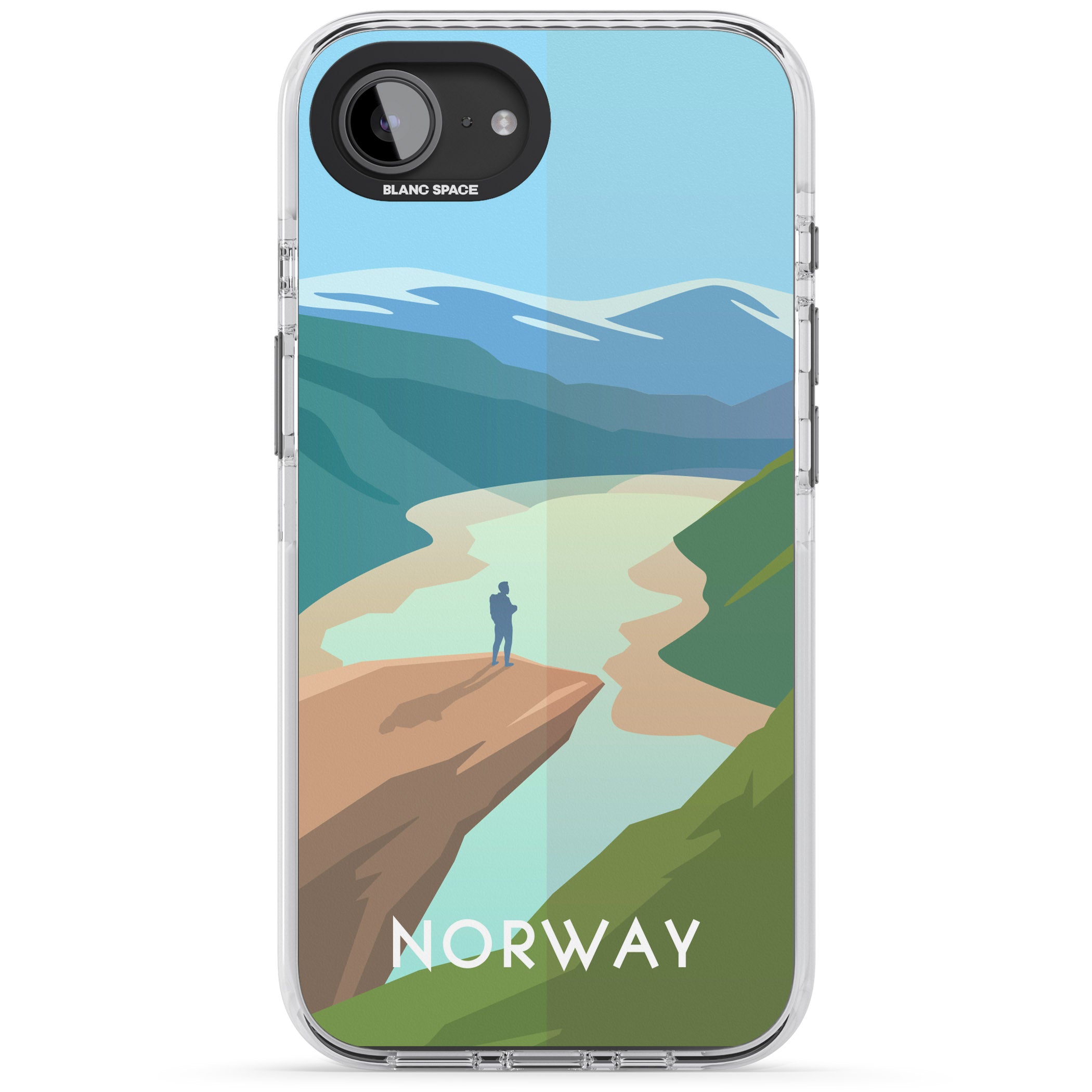 Vintage Travel Poster Norway