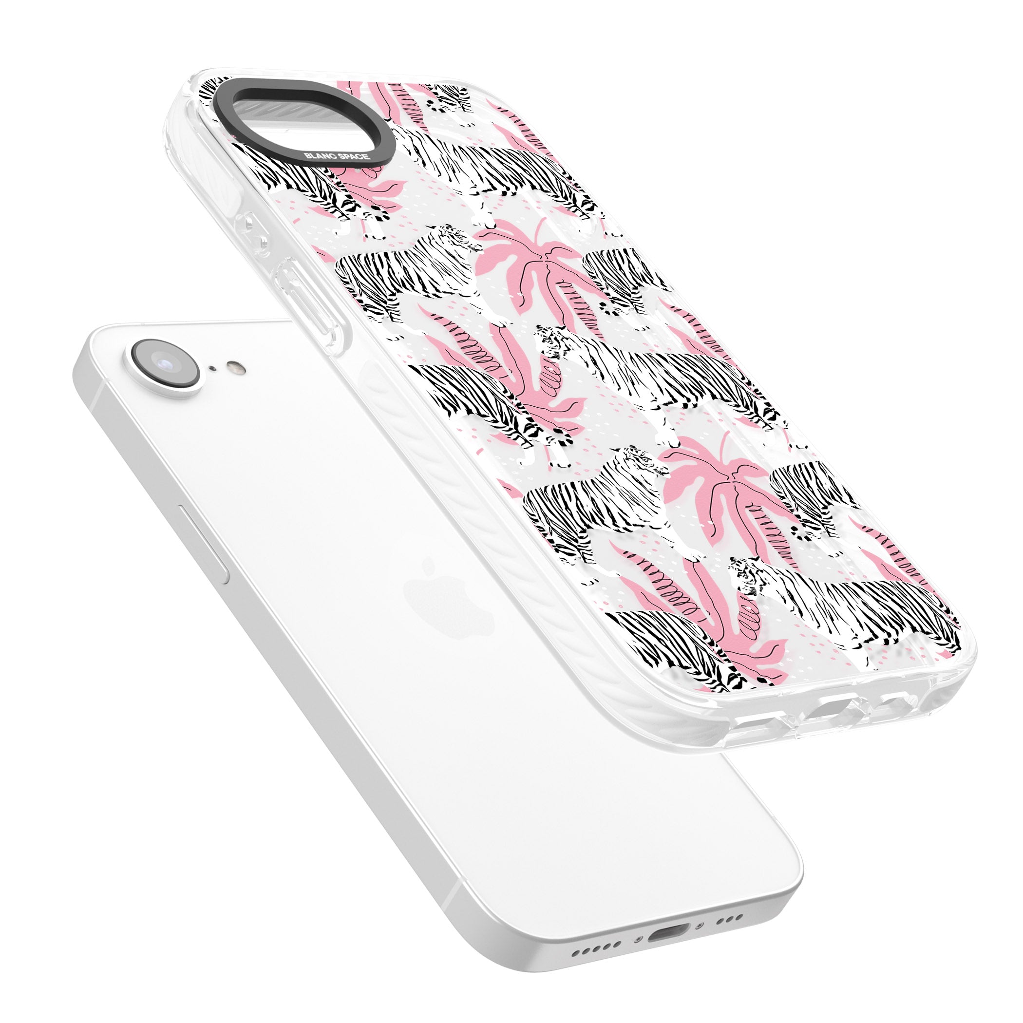 Pink & White Tropical Tigers