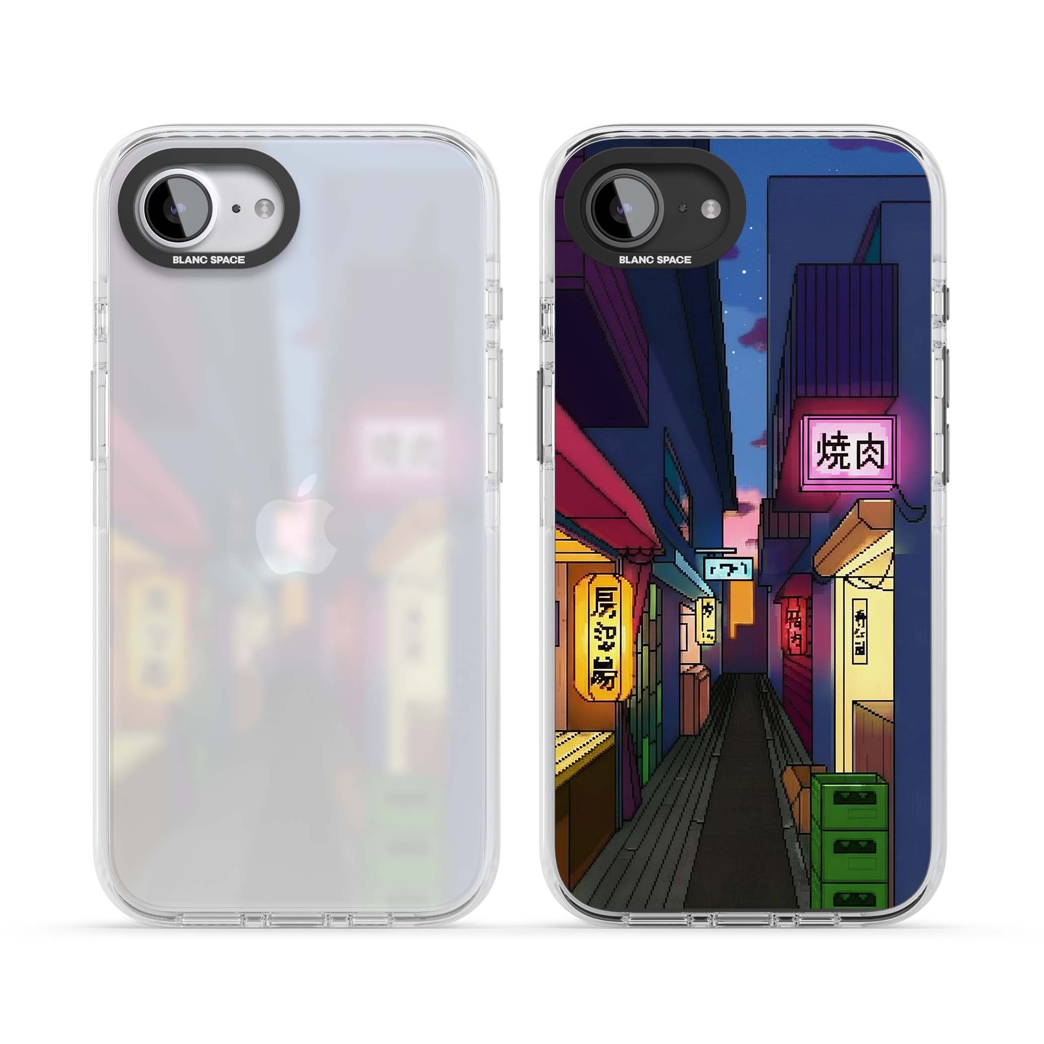 Nights In The Yokocho for him iPhone case | Clear Impact case for iPhone 16e, iPhone 17e
