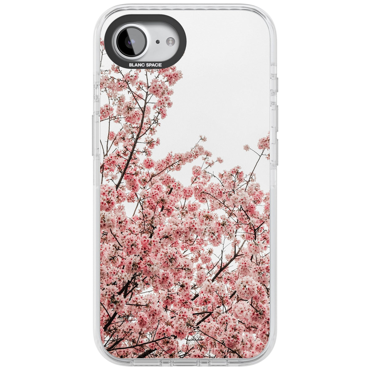 Cherry Blossom Bloom iPhone 16e / iPhone 17e Impact Clear Phone Case front