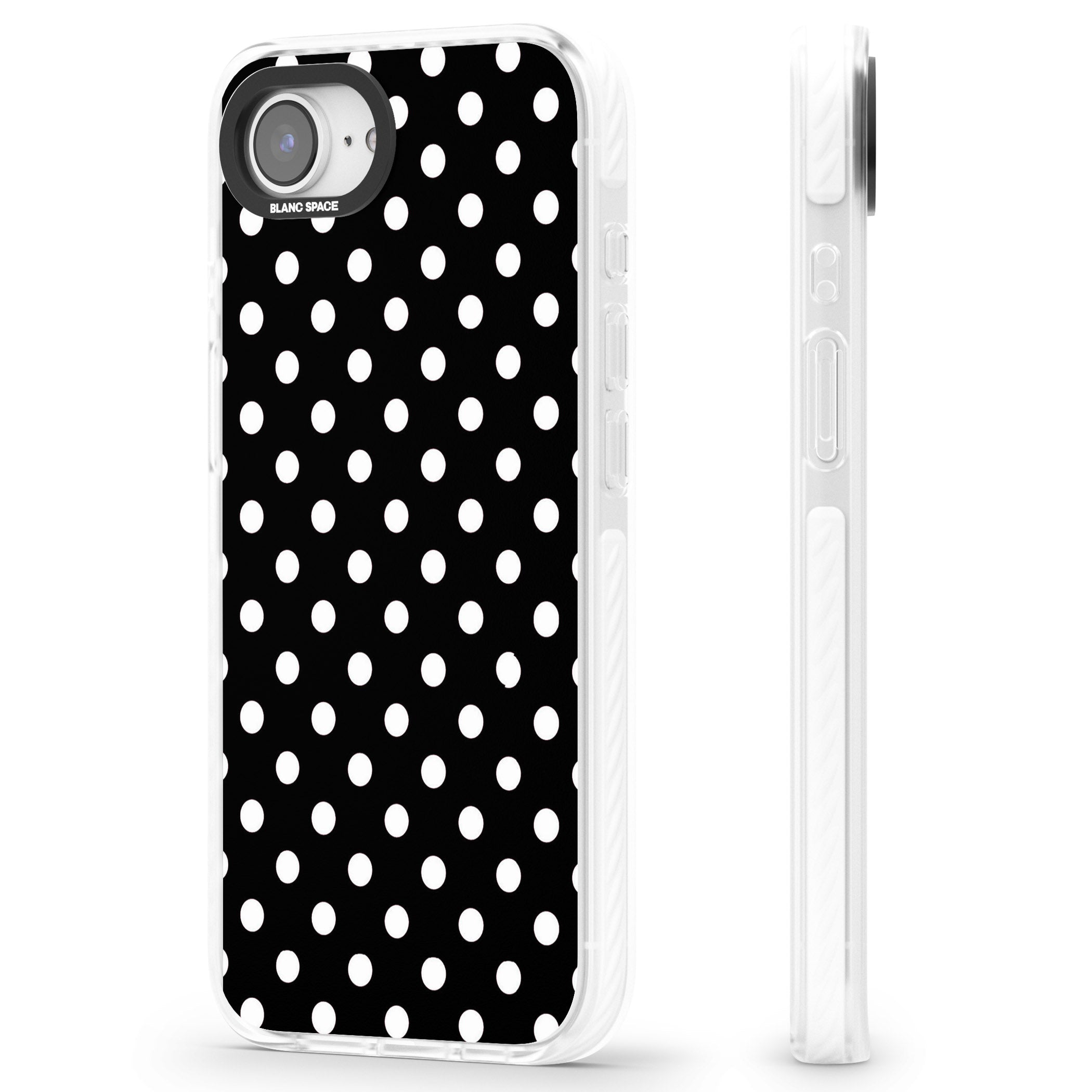 Designer Chic Black Polka Dot