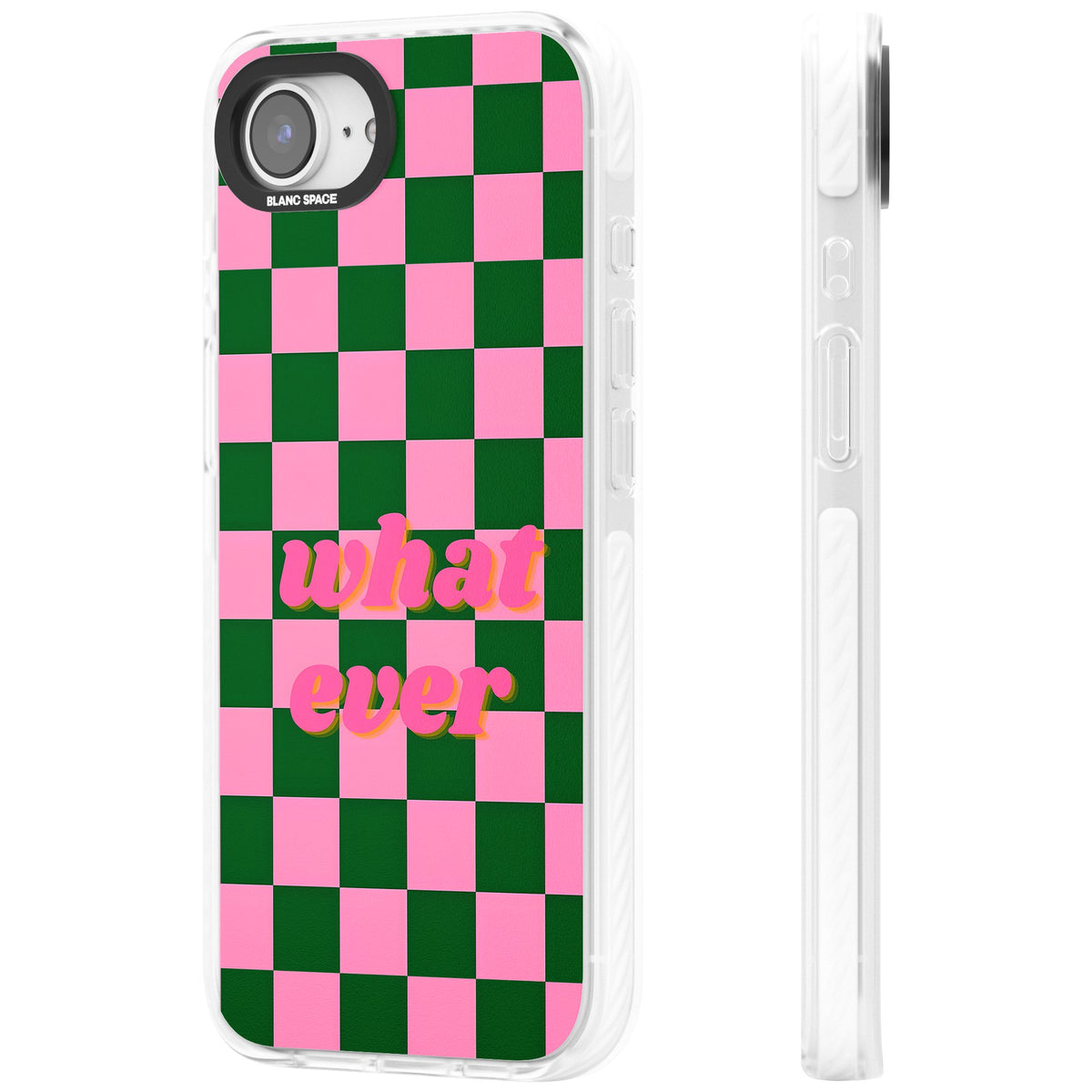 Whatever iPhone 16e / iPhone 17e Impact Clear Phone Case side
