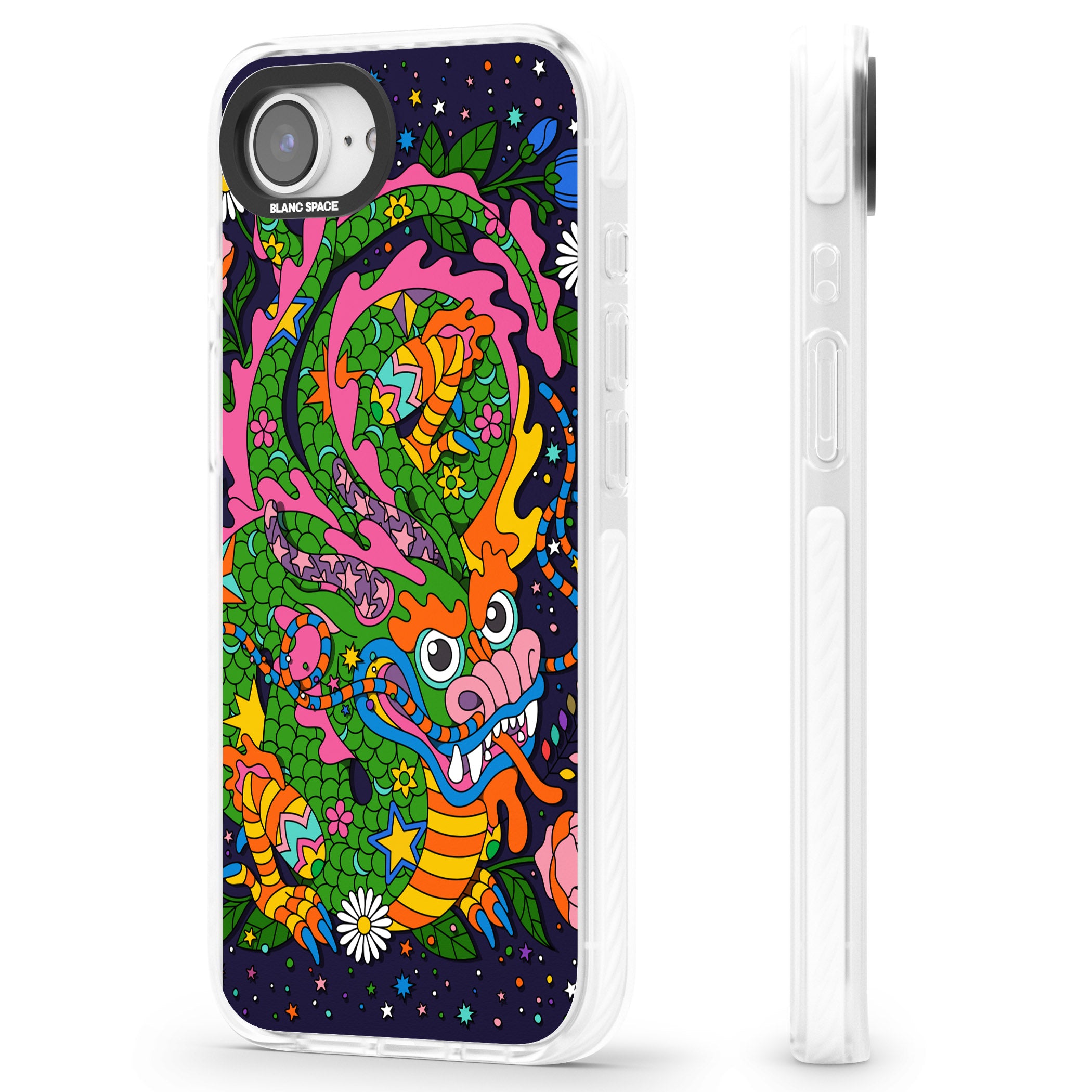 Psychedelic Jungle Dragon (Purple)