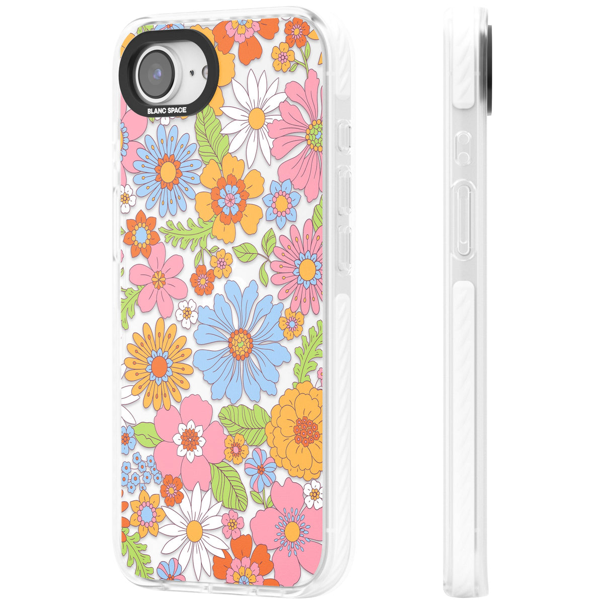 Spring Sonnet iPhone 16e / iPhone 17e Impact Clear Phone Case side