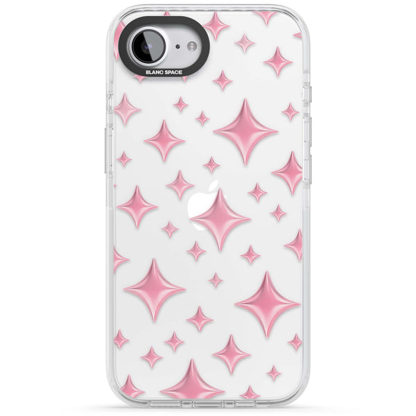 Pink Puff Sparkle Pattern