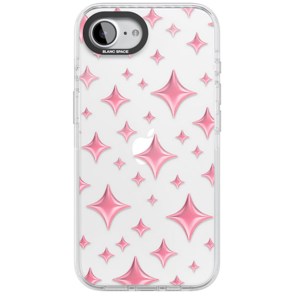 Pink Puff Sparkle Pattern